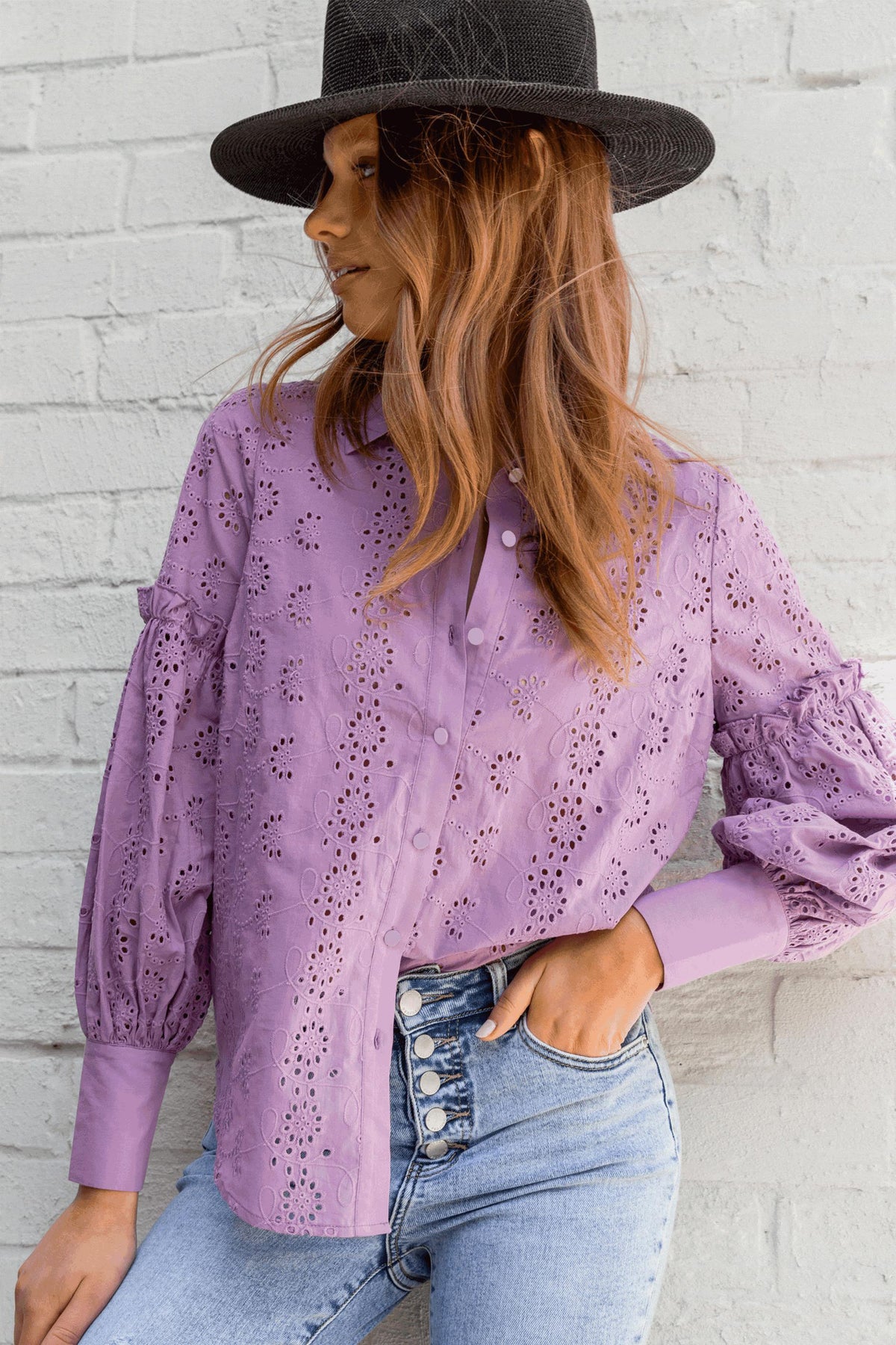 [TEST] Blake Broderie Shirt