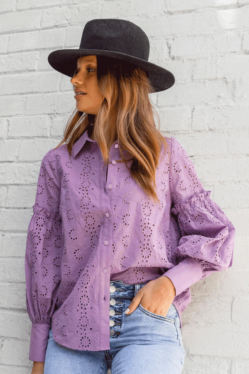 [TEST] Blake Broderie Shirt