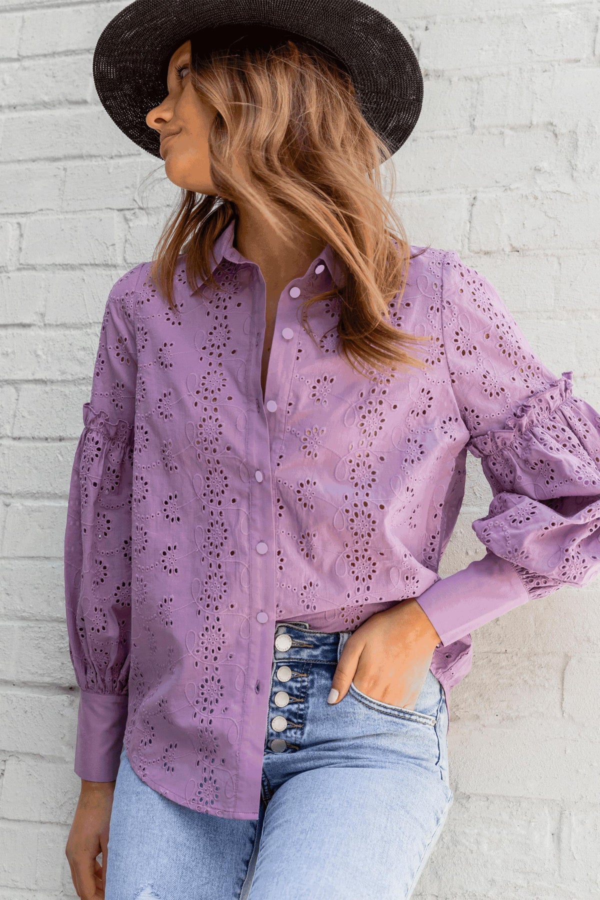 [TEST] Blake Broderie Shirt