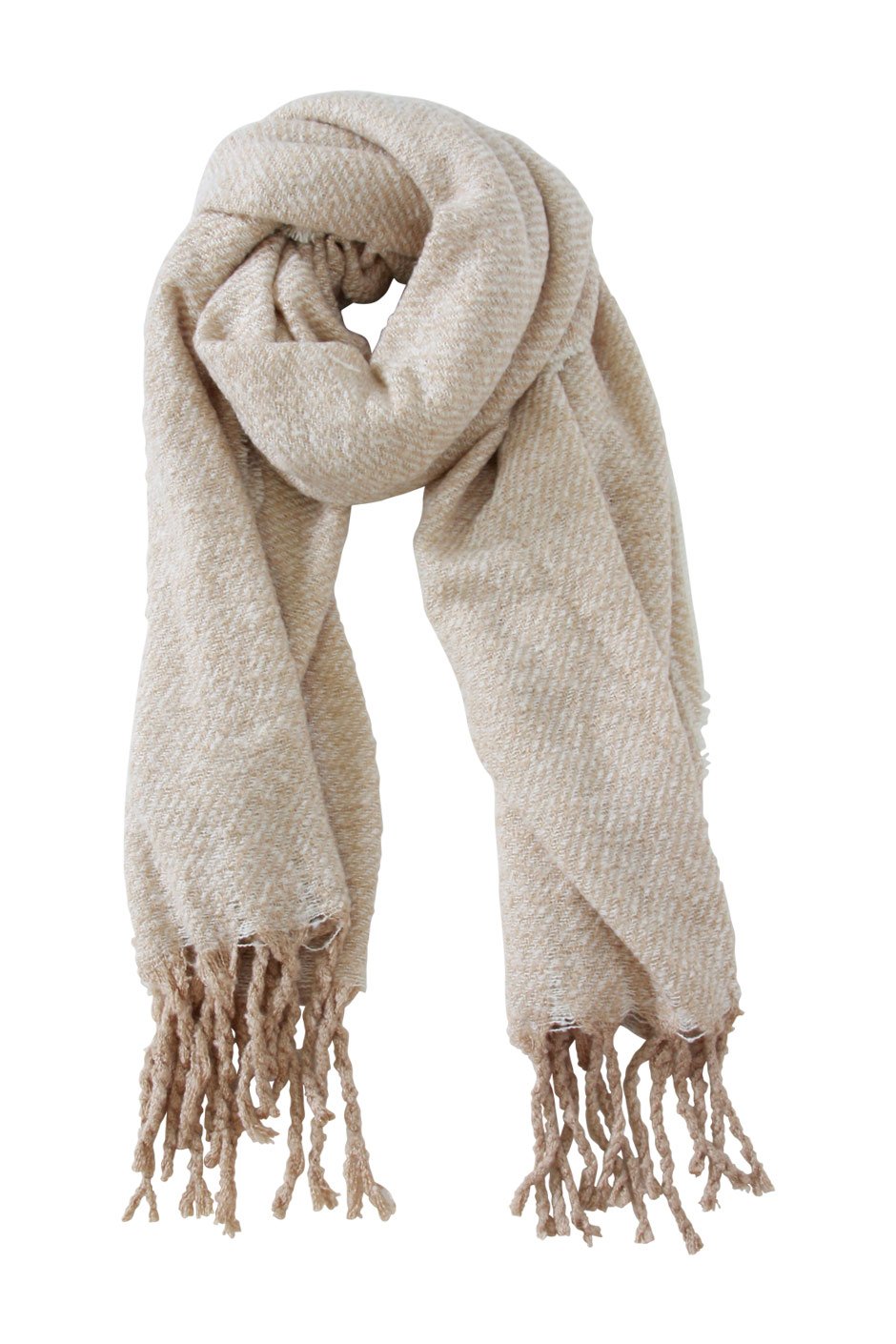 [TEST] Toni Textured Tassel Scarf