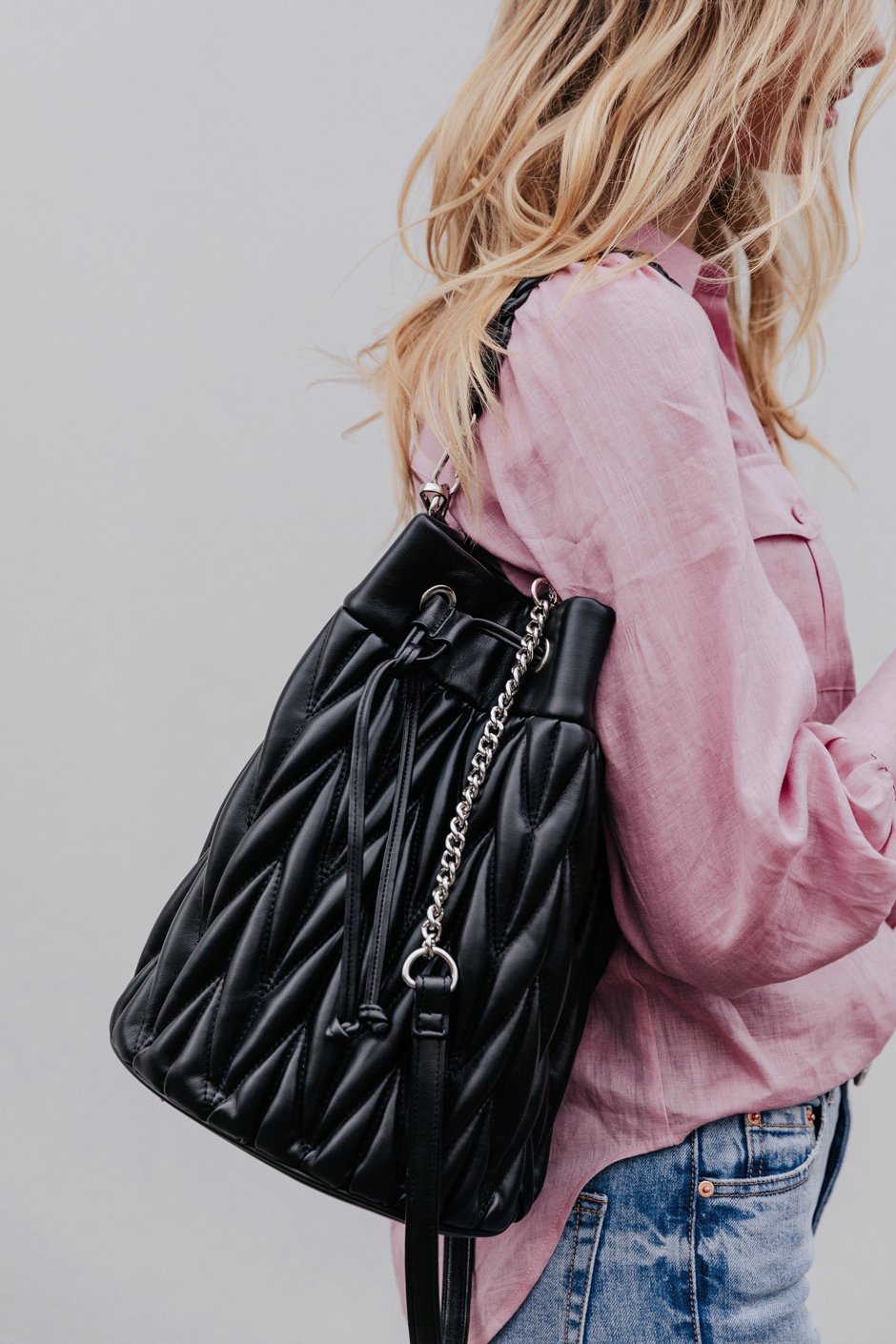 [TEST] Katia Quilted Bucket Bag