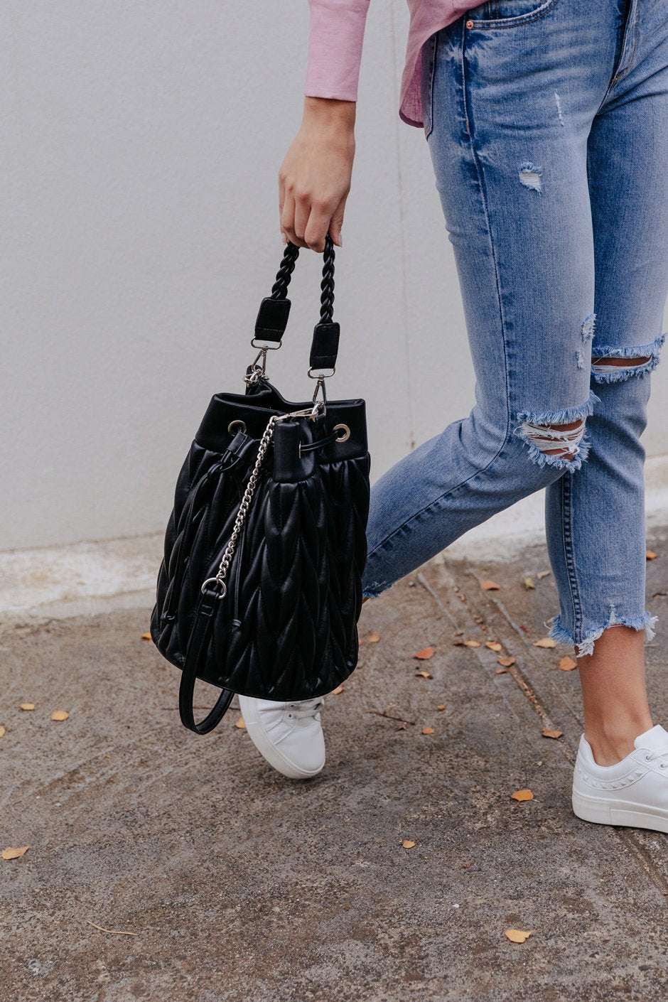 [TEST] Katia Quilted Bucket Bag