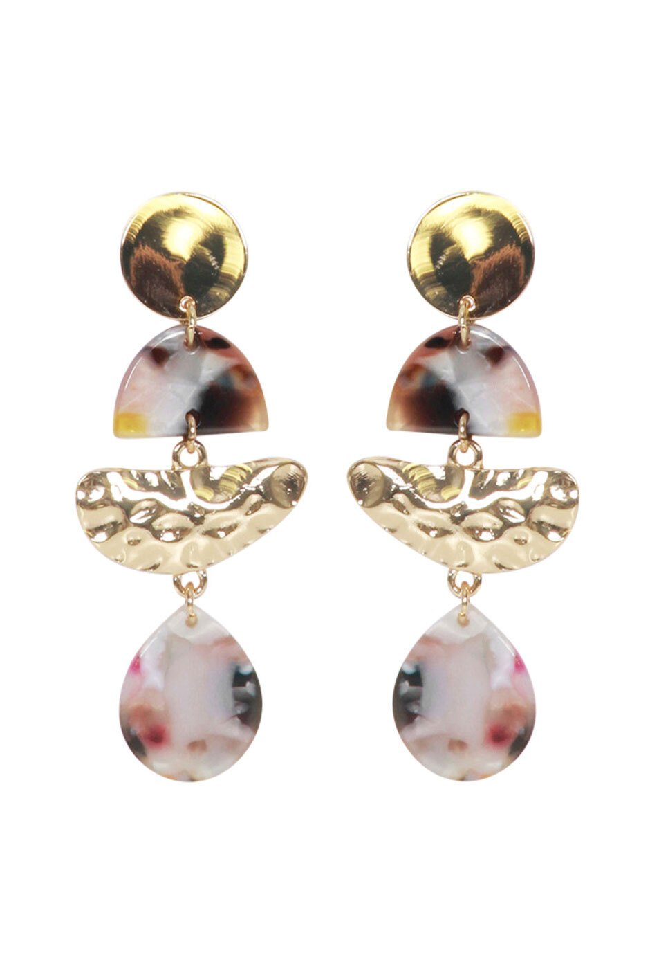 [TEST] Eddi Mixed Drop Earrings