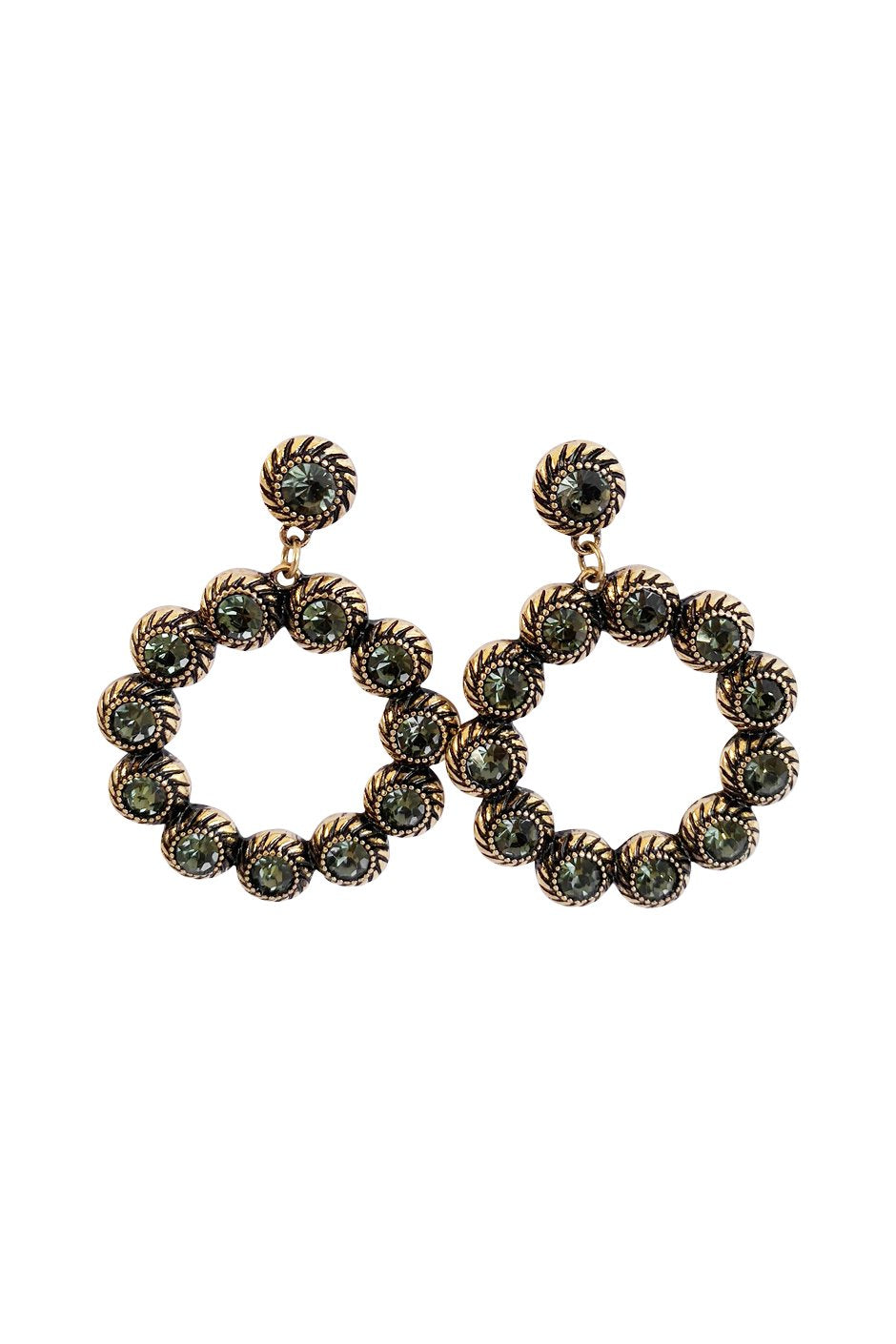 [TEST] Evie Pearl Circle Earrings