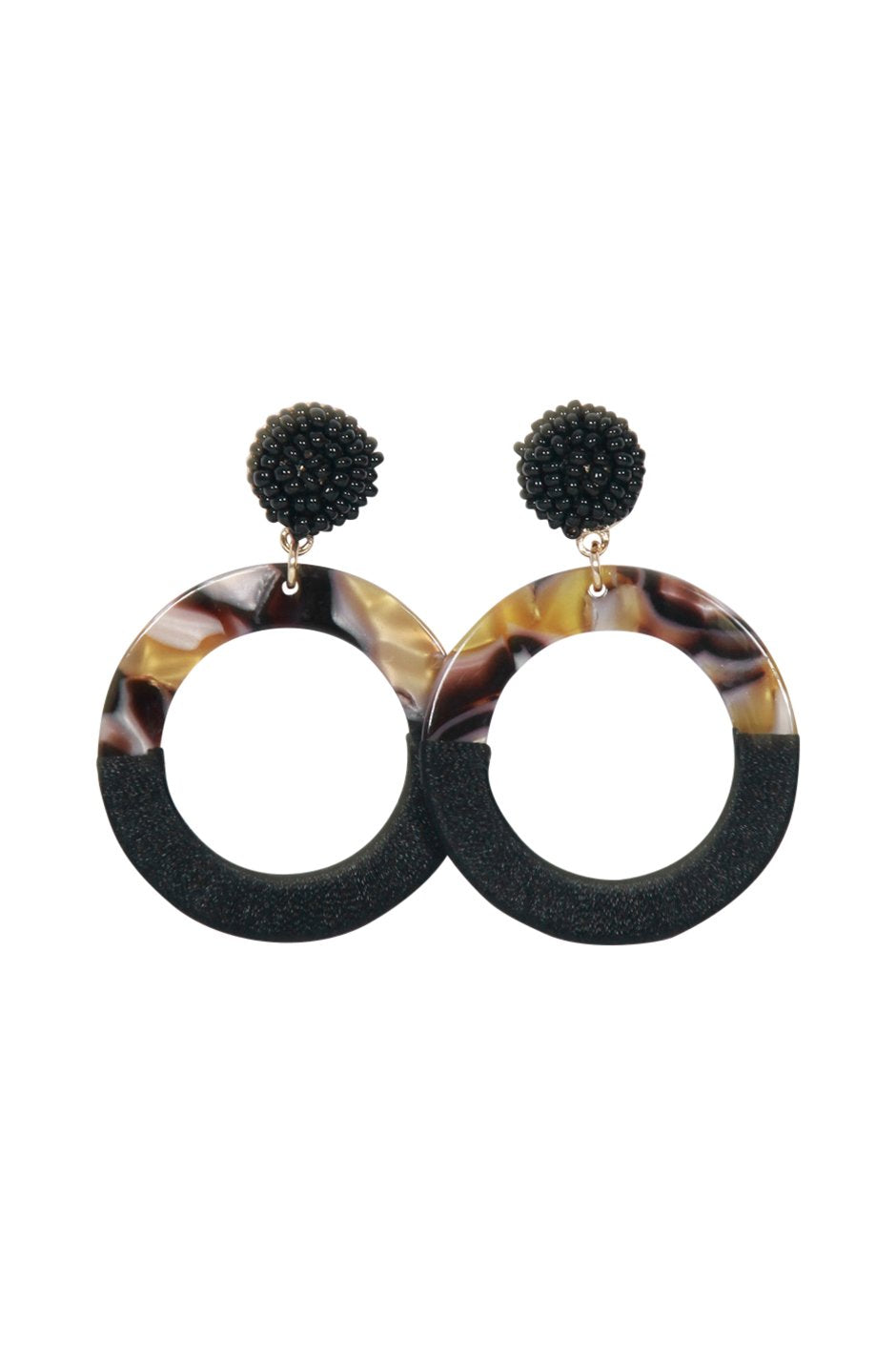 [TEST] Eva Mixed Circle Stud Earrings
