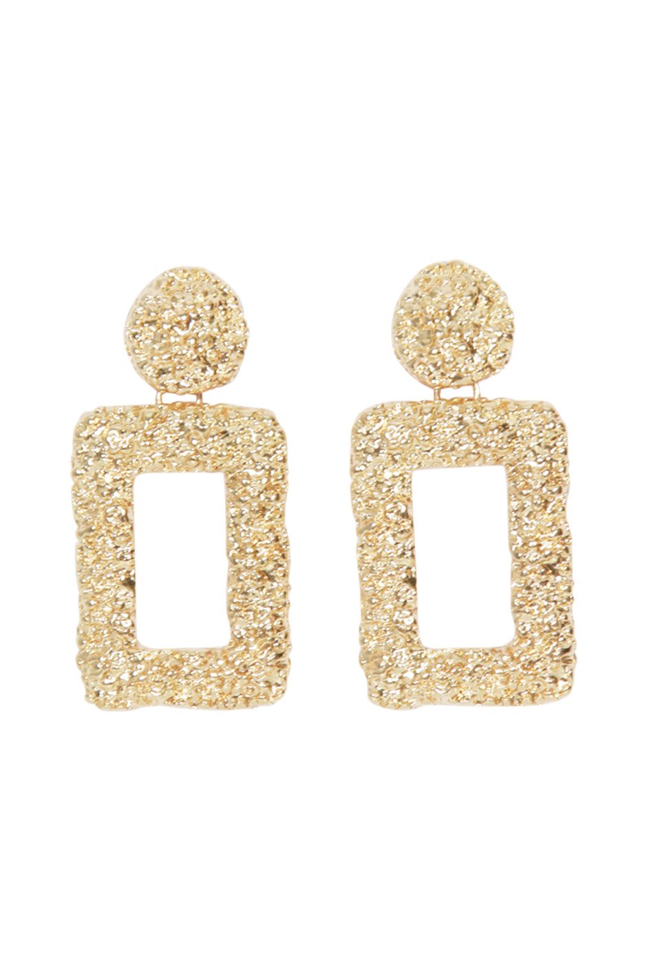[TEST] Grace Square Cruched Earrings