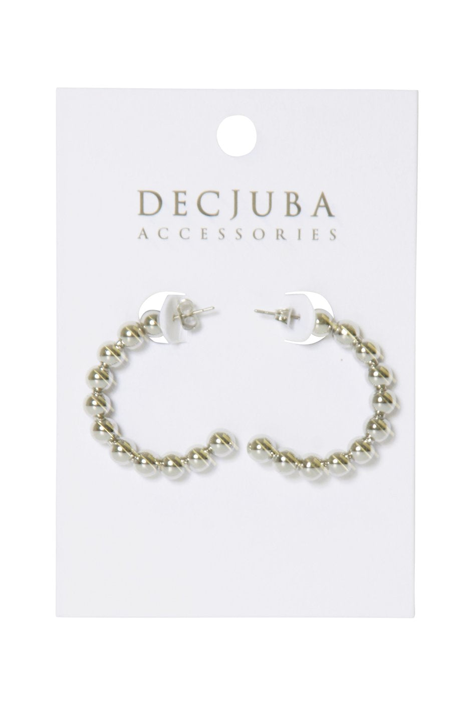 [TEST] Giselle Bead Hoop Earrings