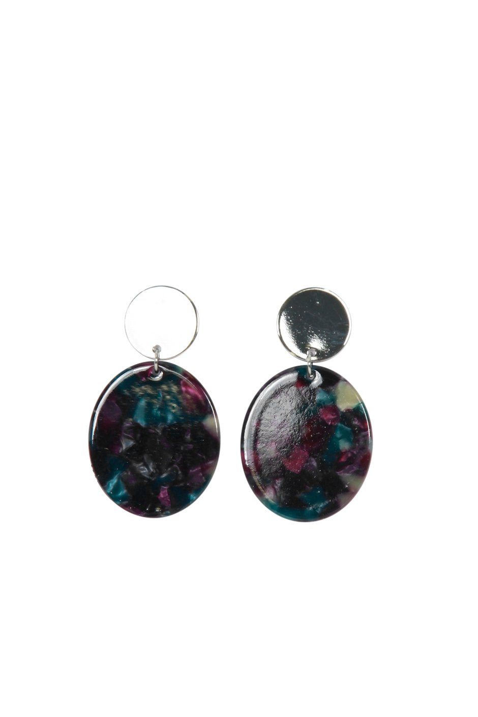 [TEST] Gayle Oval Resin Earring