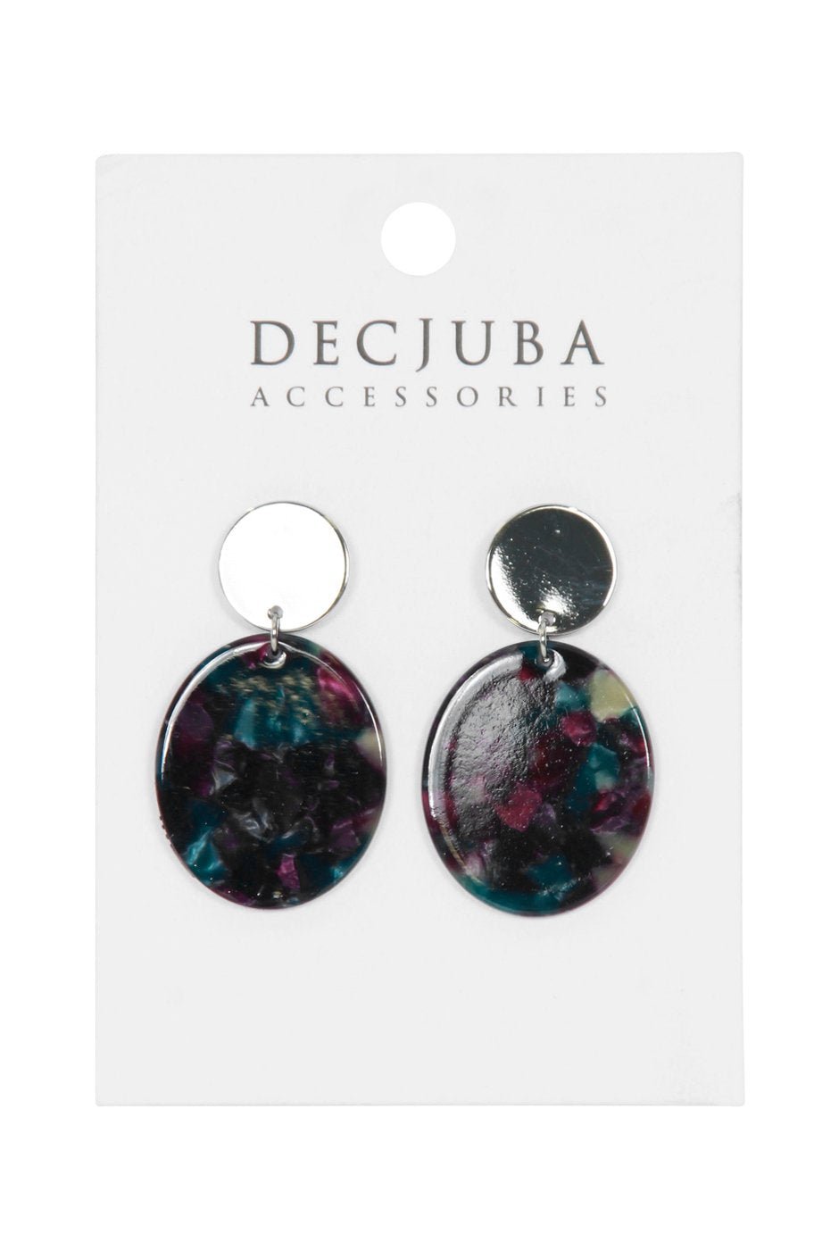 [TEST] Gayle Oval Resin Earring