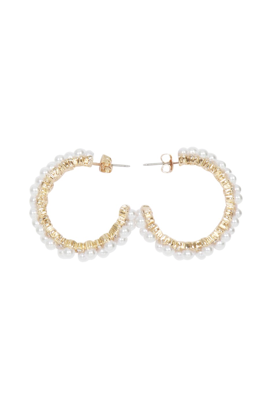 [TEST] Gertie Pearl Hoop Earrings