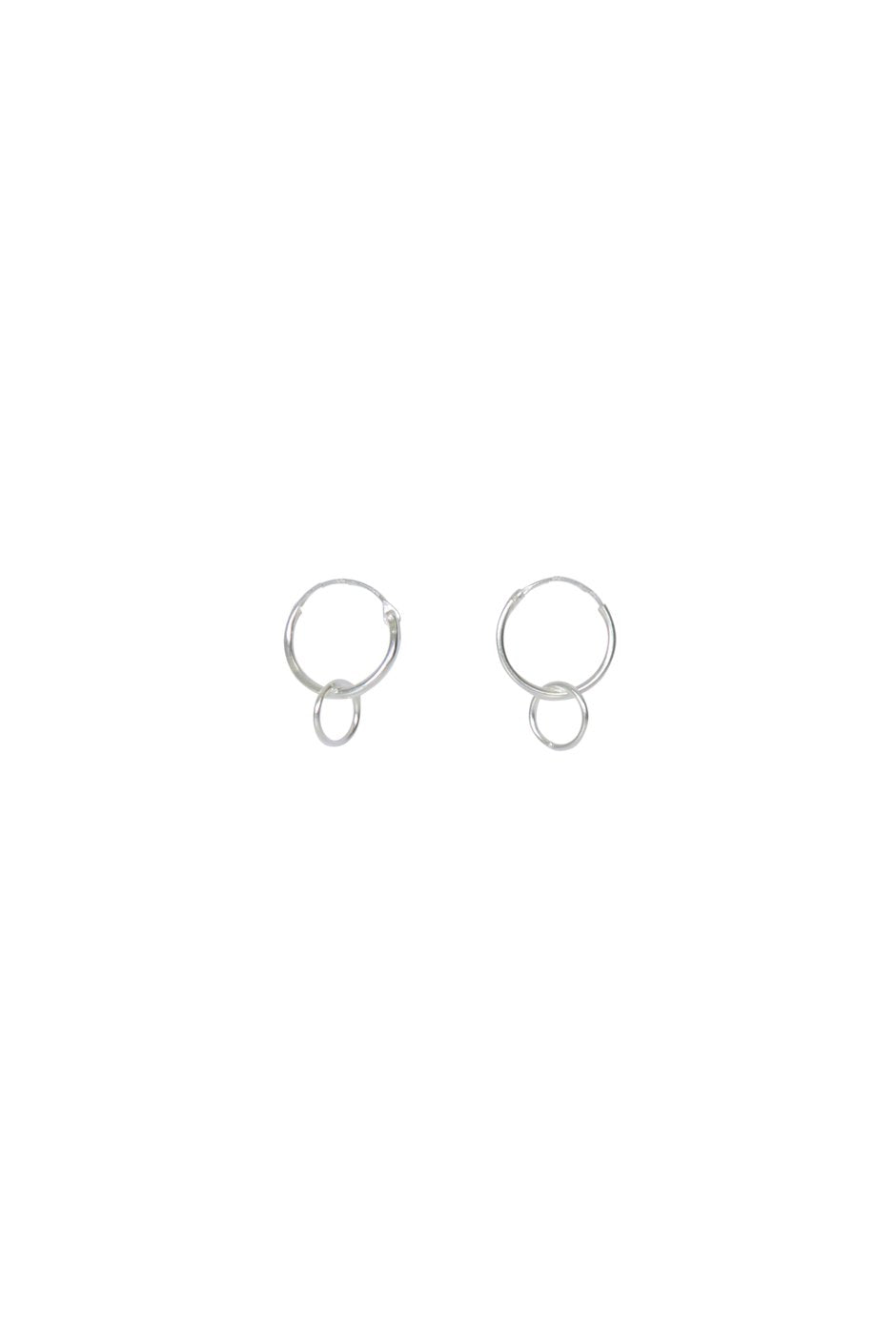 [TEST] Double Circle Hoop Earrings