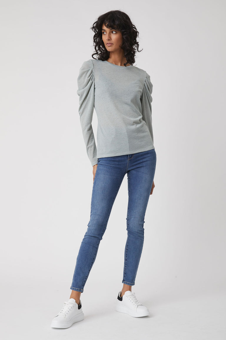 [TEST] Teagan Puff Long Sleeve Top