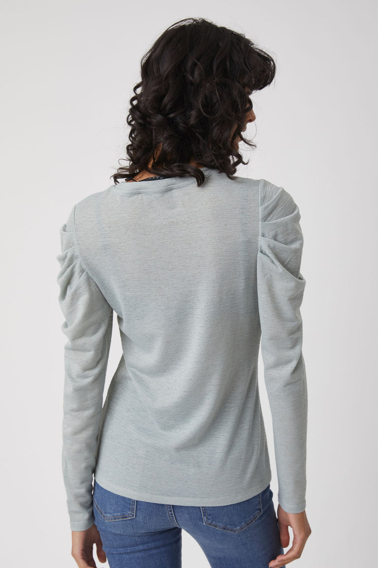 [TEST] Teagan Puff Long Sleeve Top