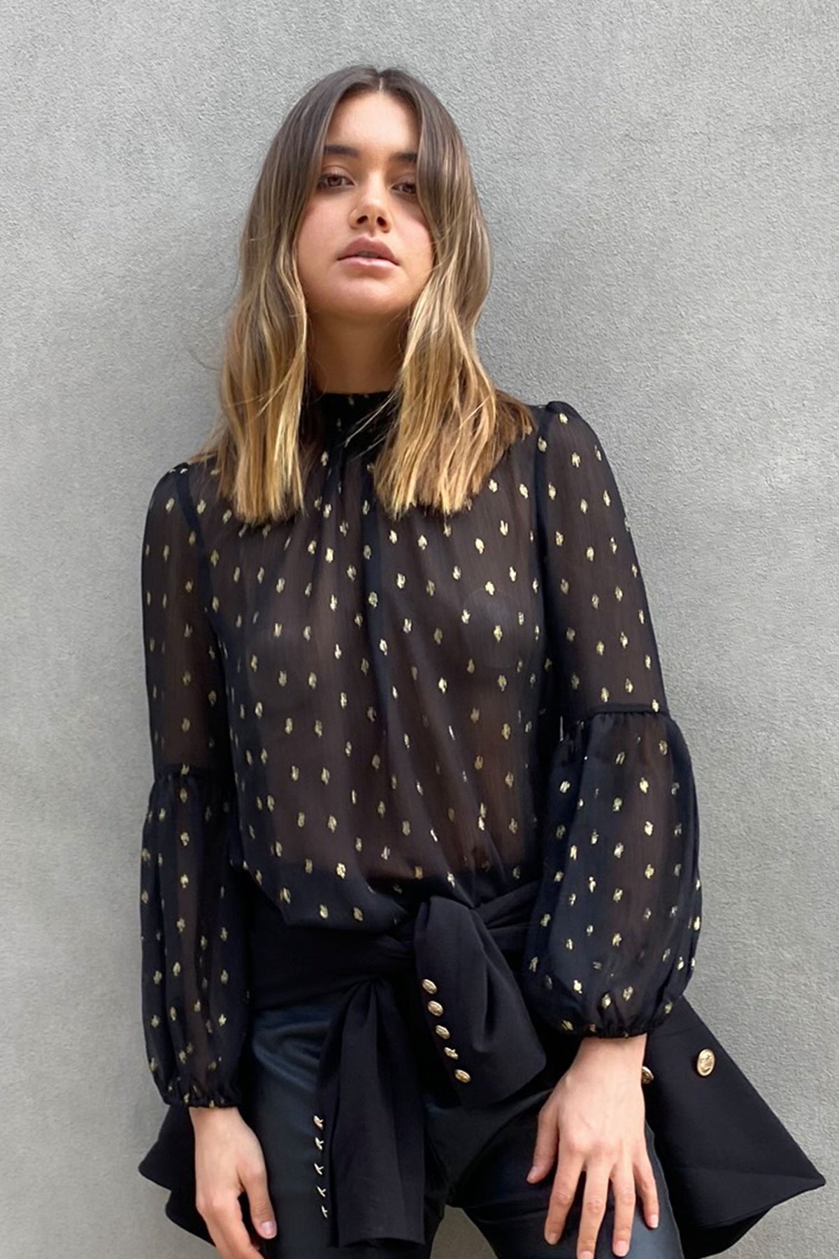 [TEST] Arielle Balloon Sleeve Blouse