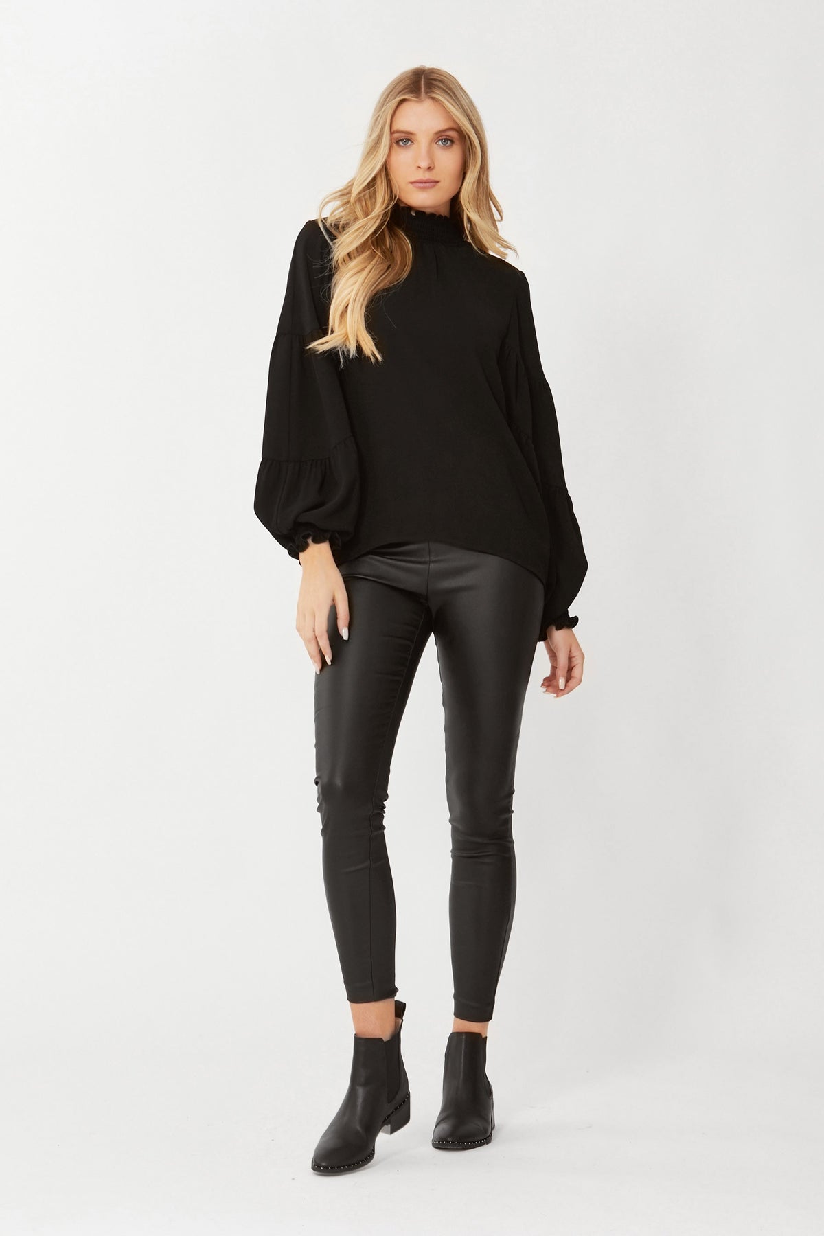[TEST] Ivy Seamed Sleeve Blouse