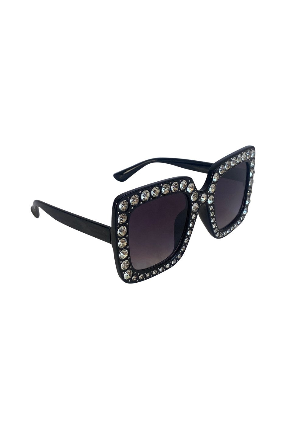 [TEST] Jewelled Square Sunglasses