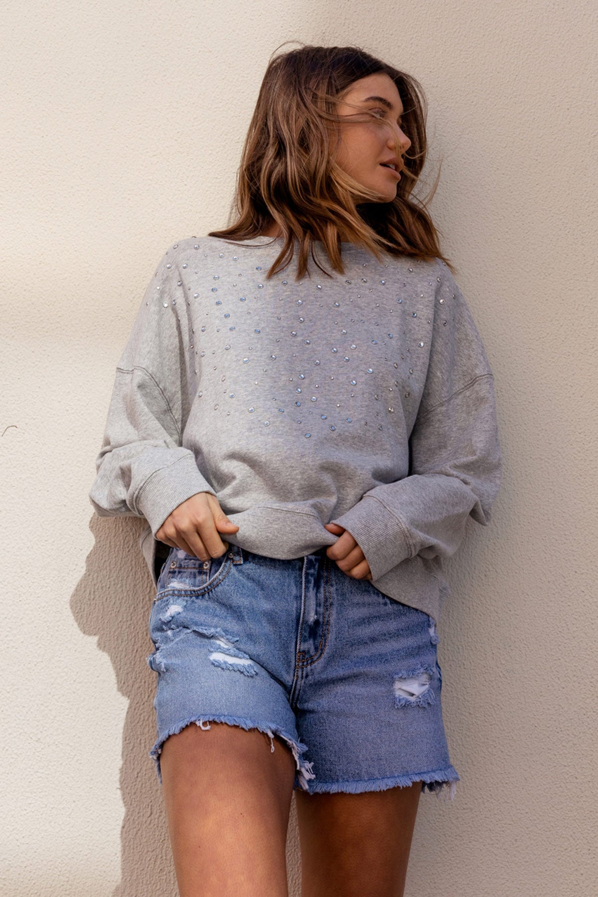 [TEST] Izzy Embellished Sweat