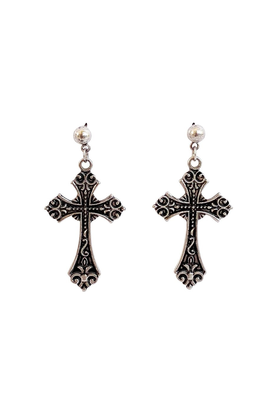 [TEST] Fiona Cross Earrings