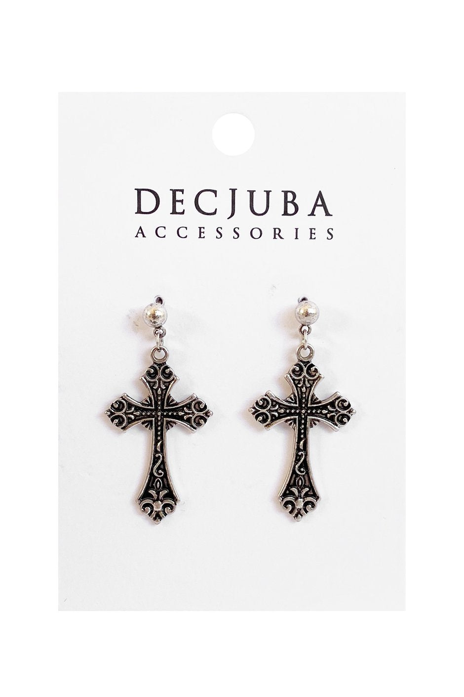 [TEST] Fiona Cross Earrings