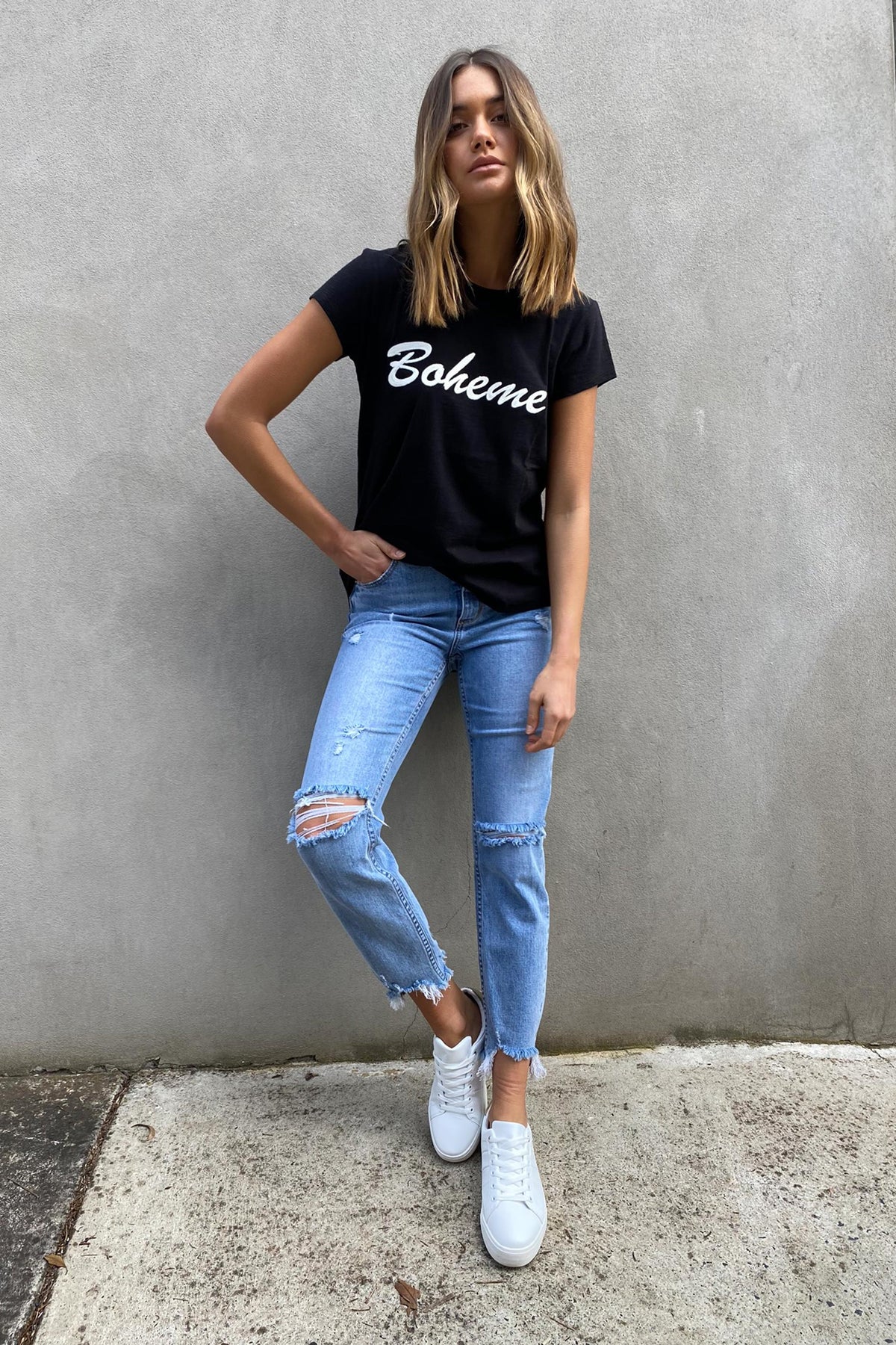 [TEST] Boheme Embroidered Tee
