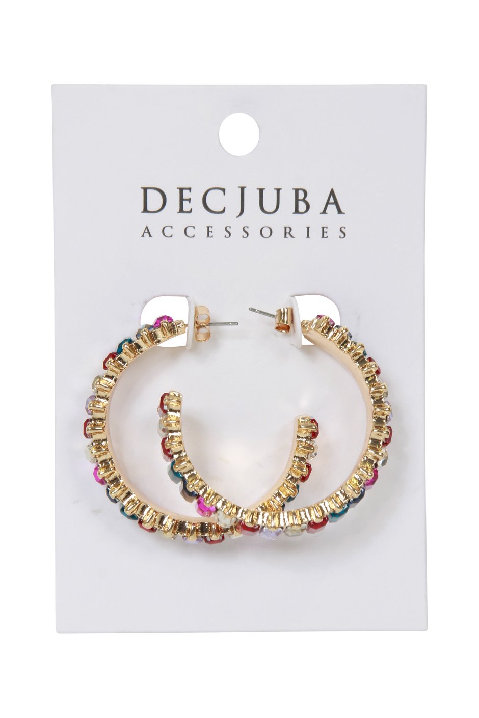 [TEST] Hattie Jewel Hoop Earrings