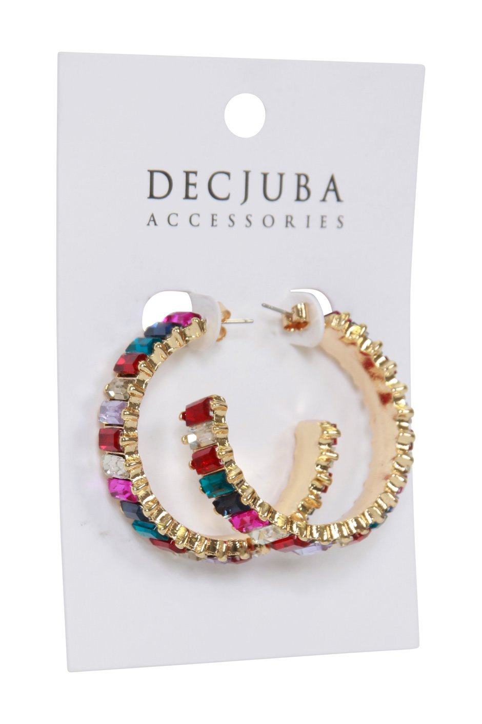 [TEST] Hattie Jewel Hoop Earrings