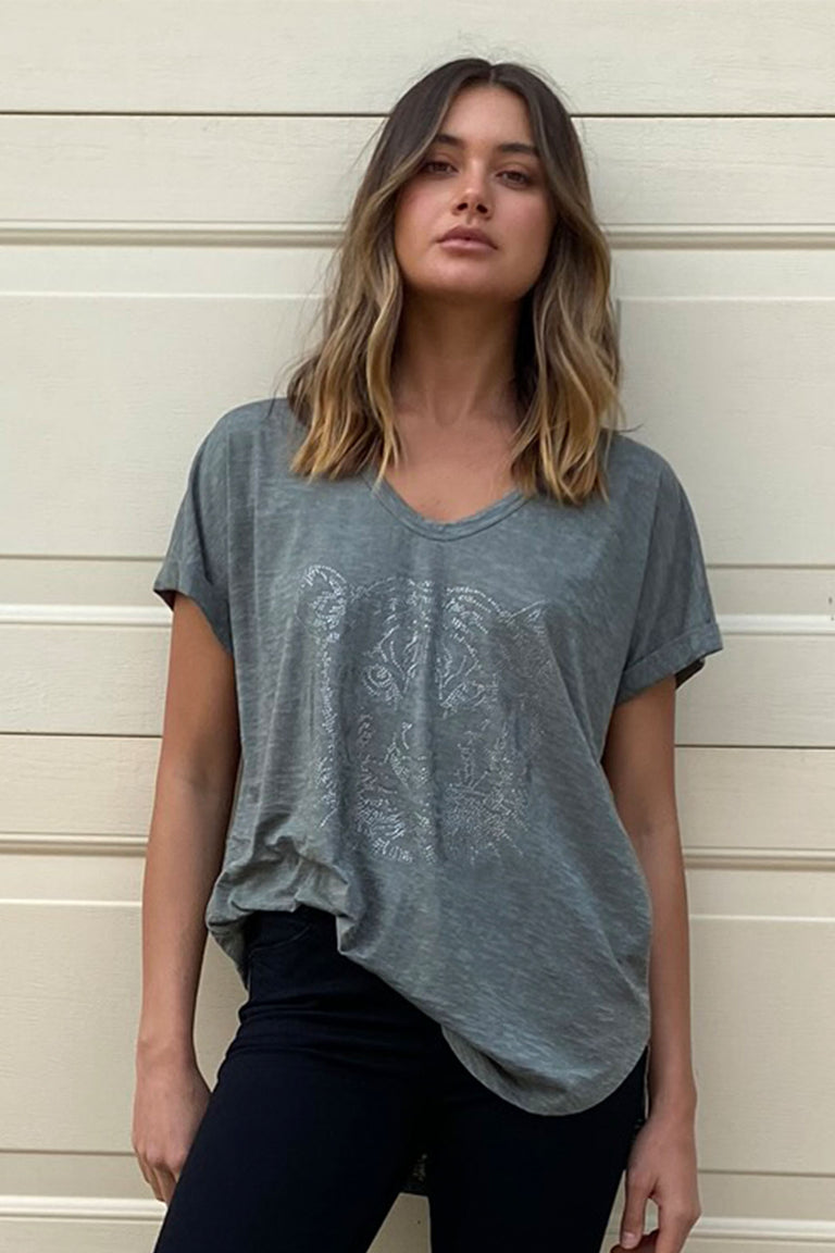 [TEST] Tiger Studded Tee