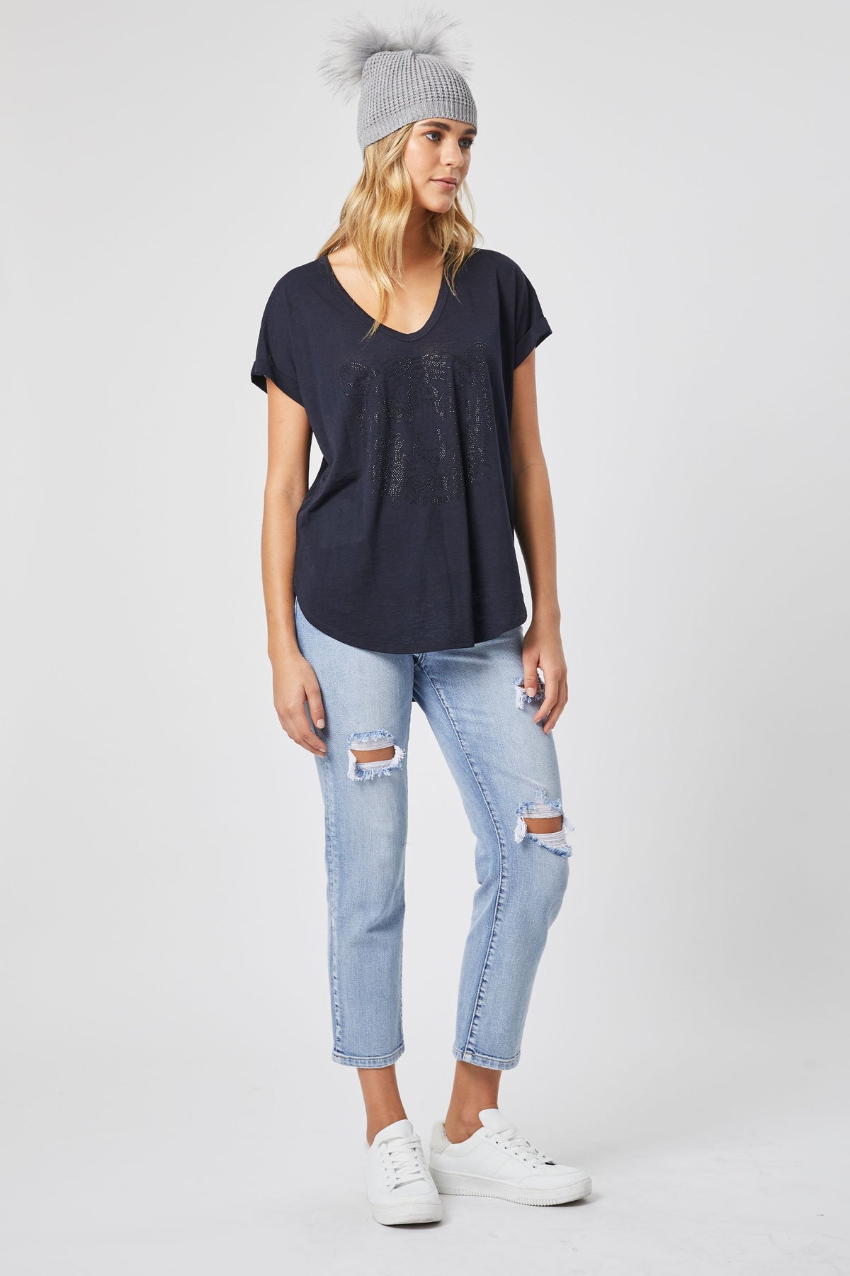 [TEST] Tiger Studded Tee