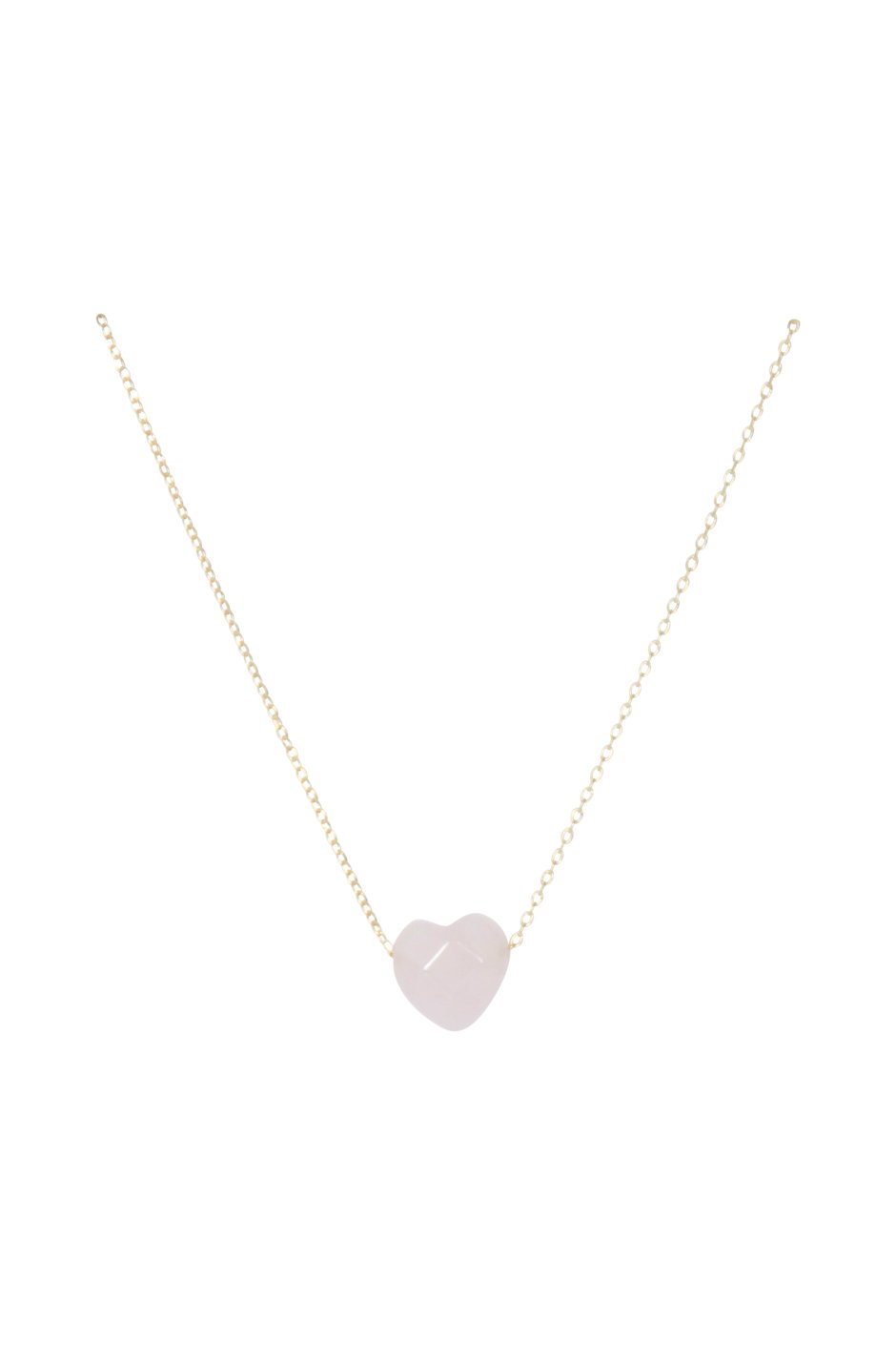 [TEST] Semi Precious Heart Necklace