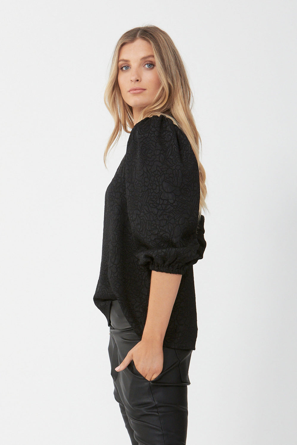 [TEST] Misa Jacquard Blouse