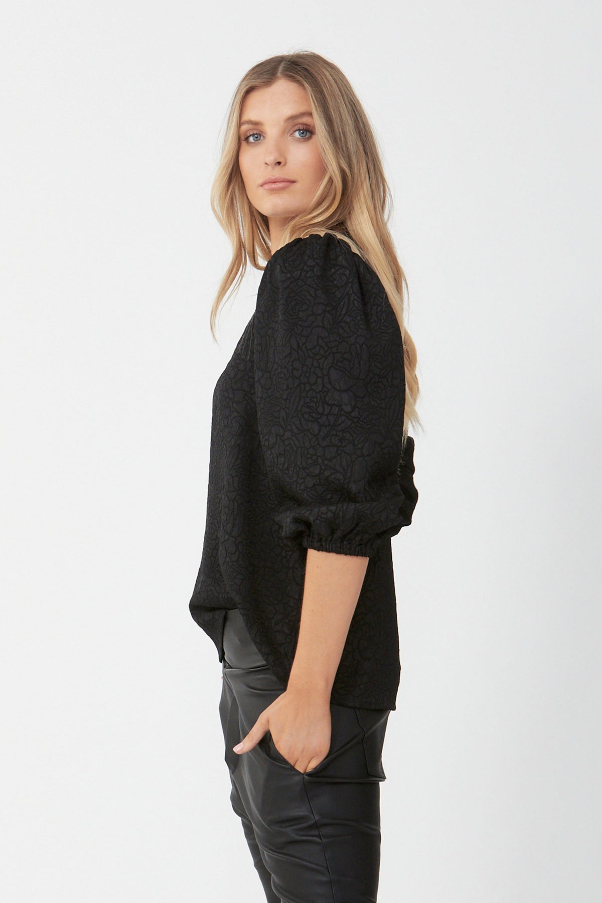 [TEST] Misa Jacquard Blouse