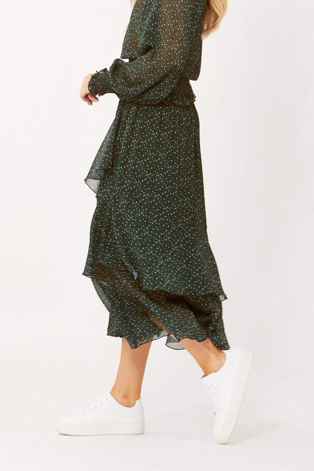 [TEST] Alyce Ruffle Midi Skirt