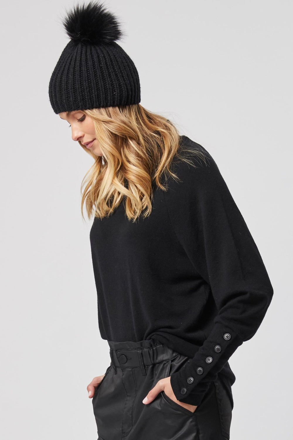 [TEST] Jane Button Detail Top