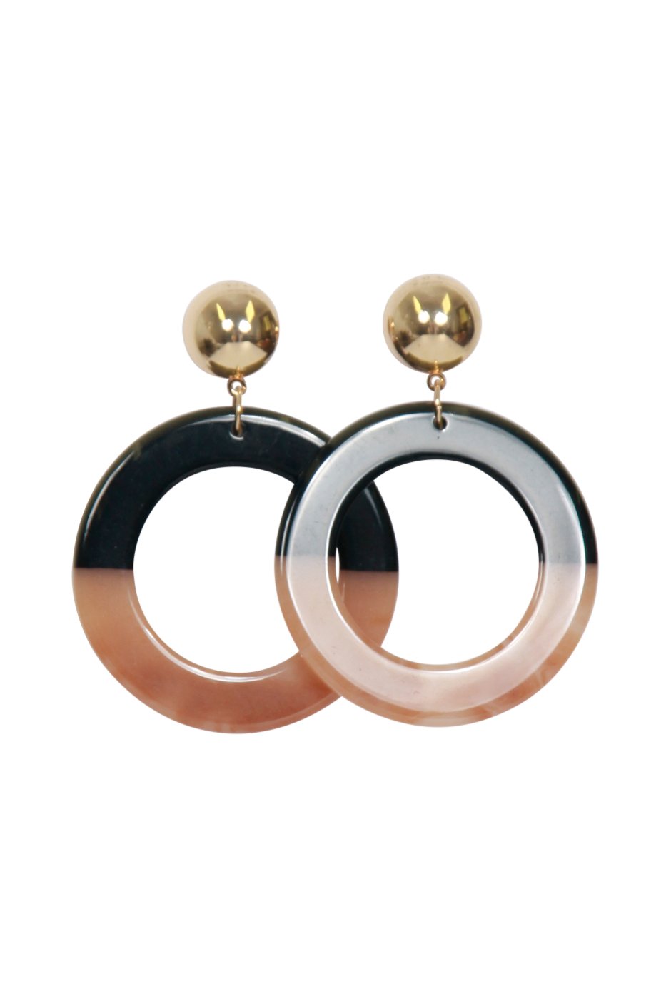 [TEST] Hilary Resin Circle Earrings