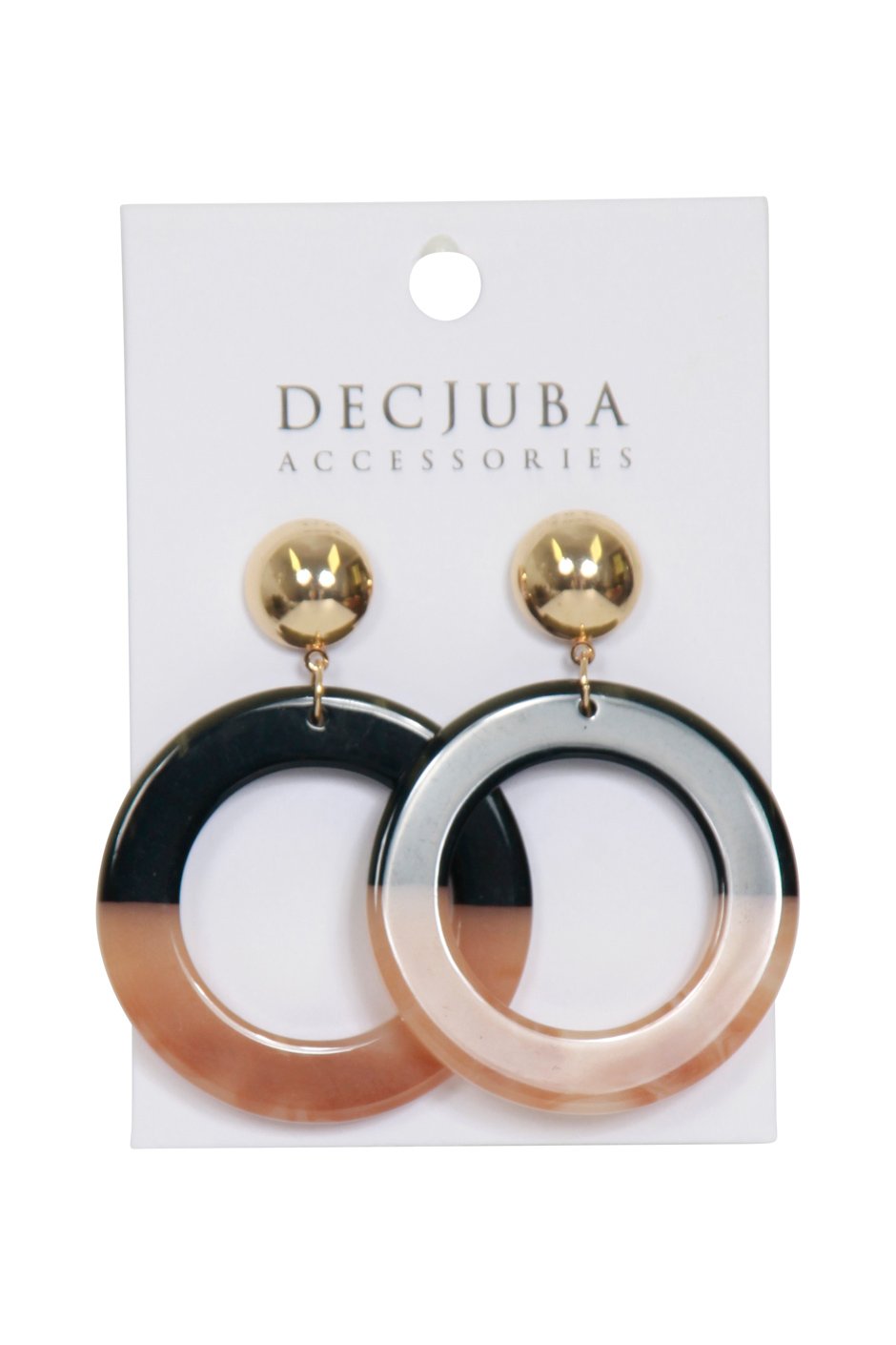 [TEST] Hilary Resin Circle Earrings