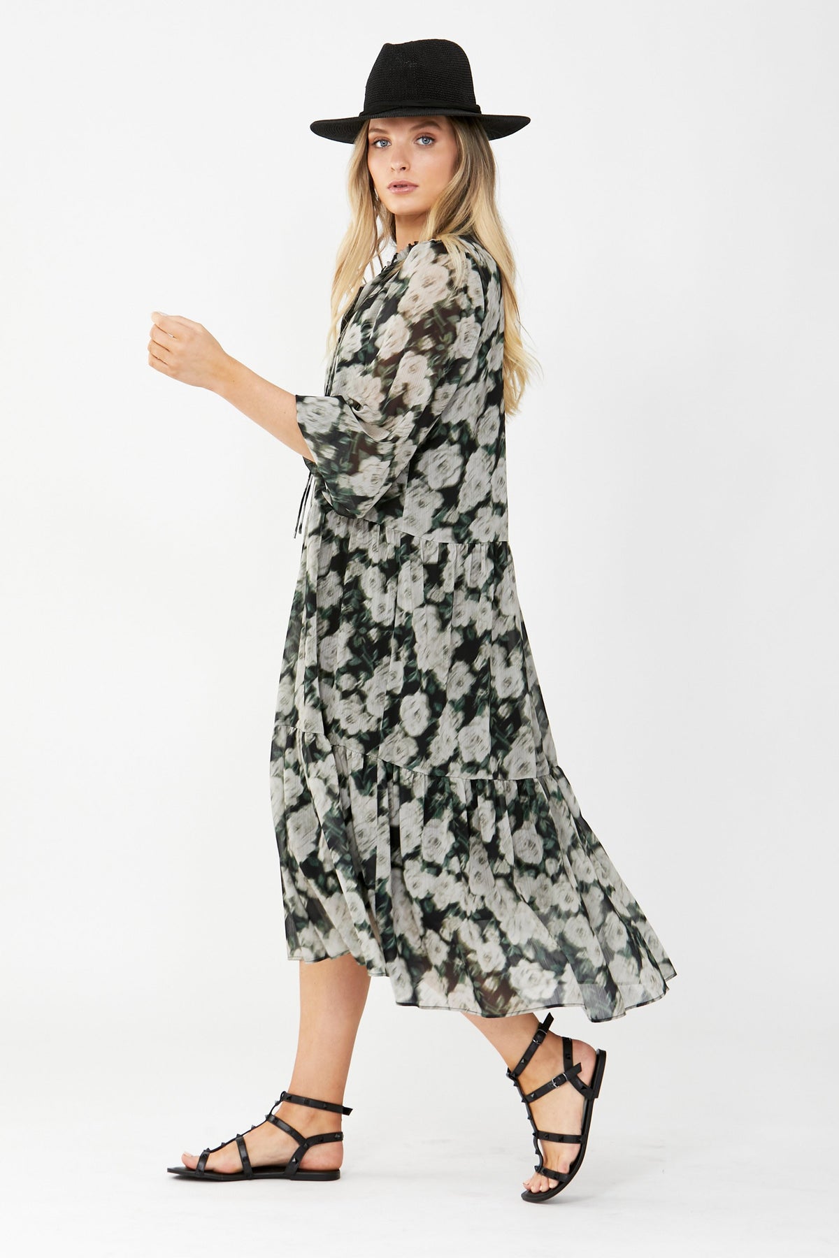 [TEST] Isabella Tiered Midi Dress