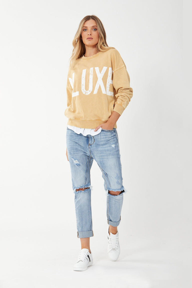 [TEST] D-Luxe Distressed Sweat