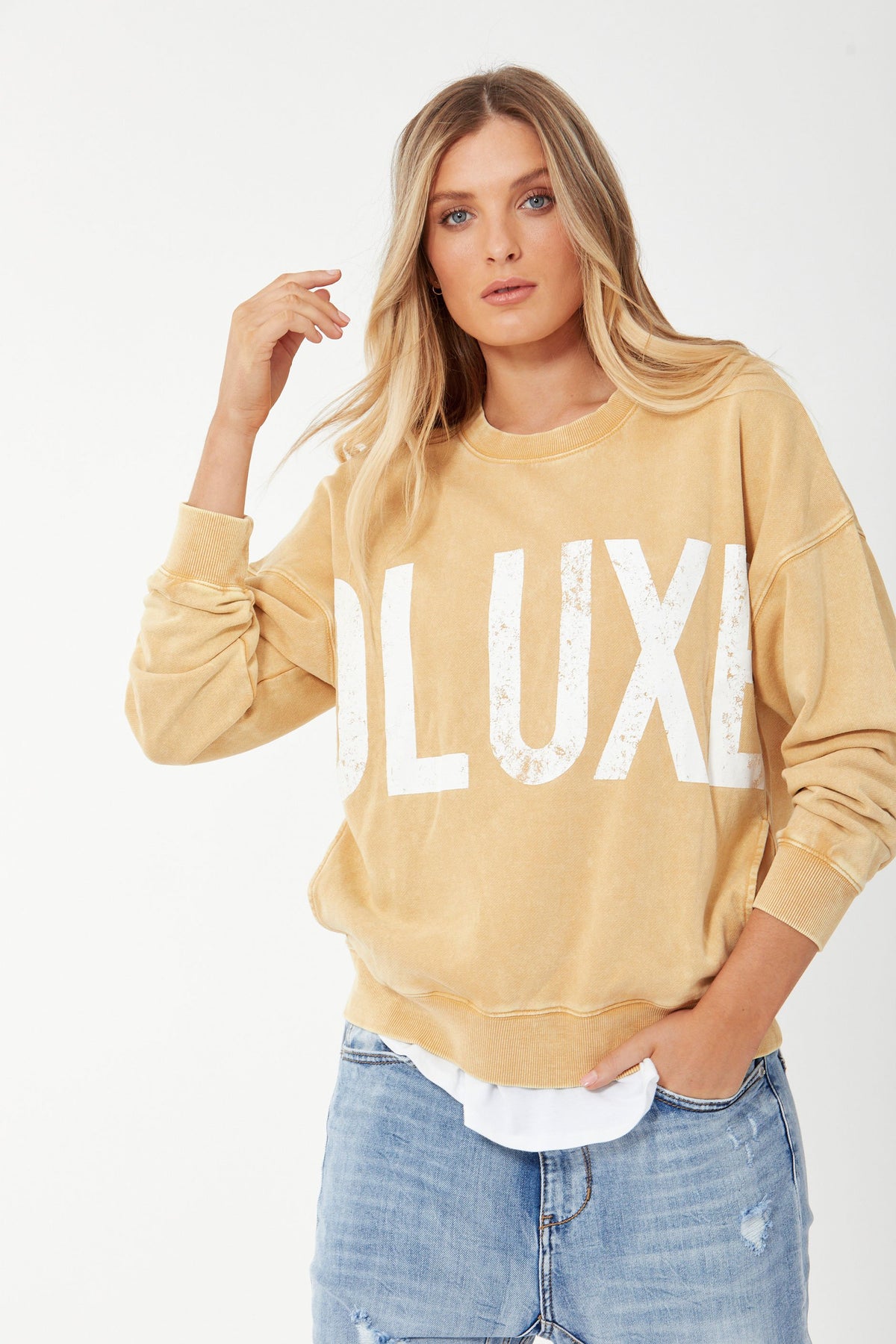 [TEST] D-Luxe Distressed Sweat