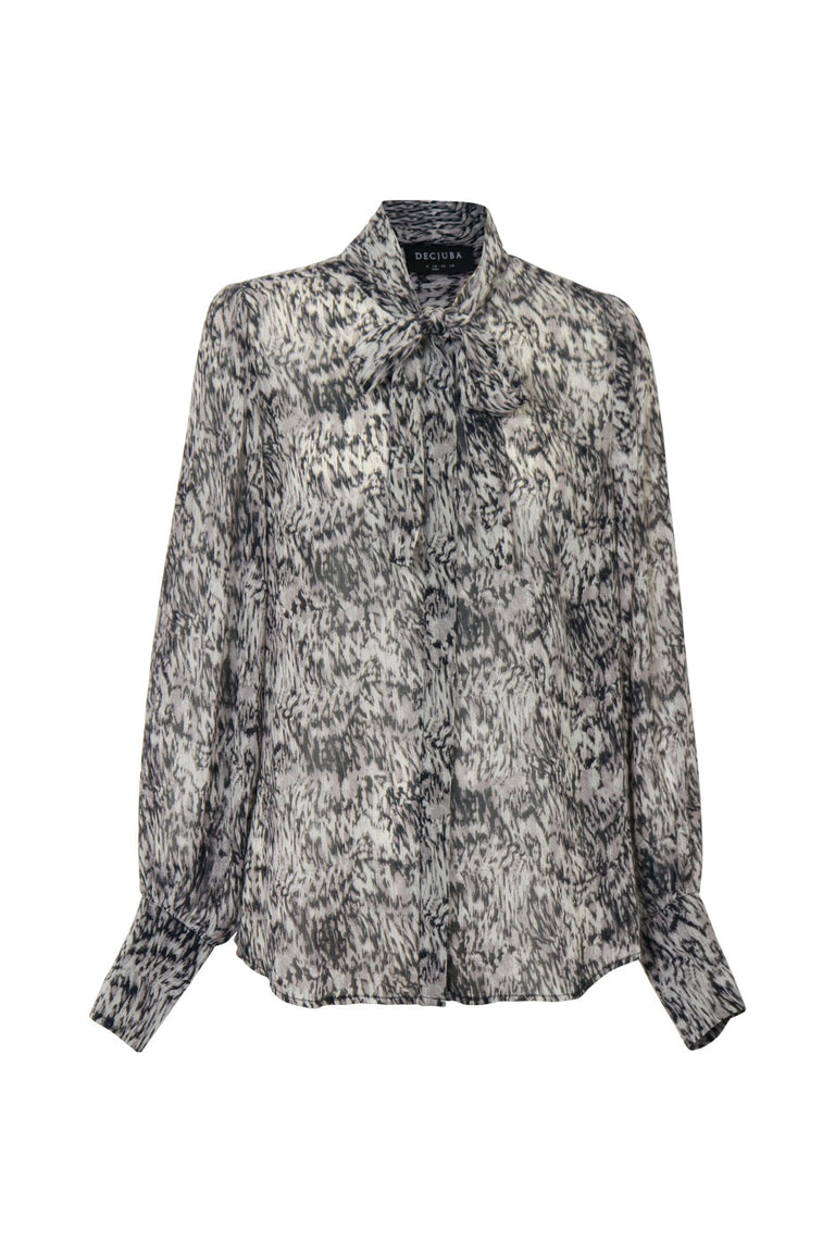 [TEST] Blake Tie Neck Shirt