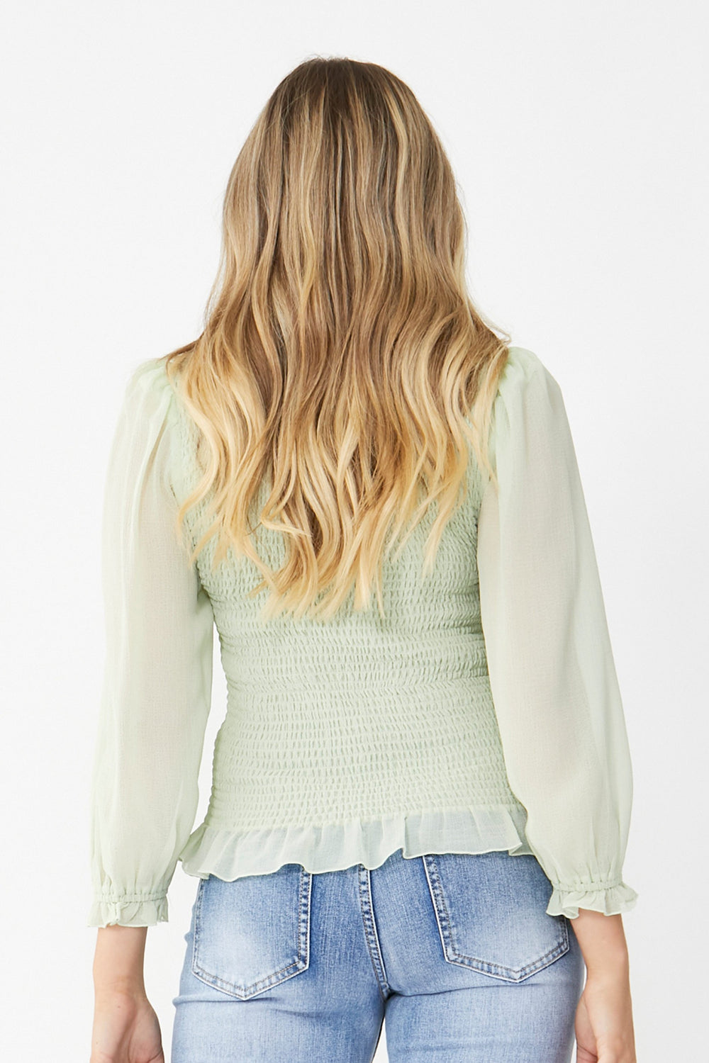 [TEST] Indy Shirred Blouse
