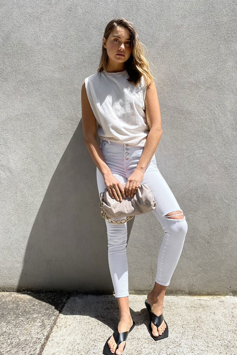 [TEST] Dani Shoulder Detail Tee