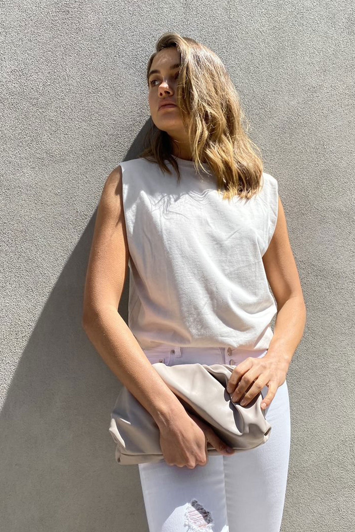 [TEST] Dani Shoulder Detail Tee