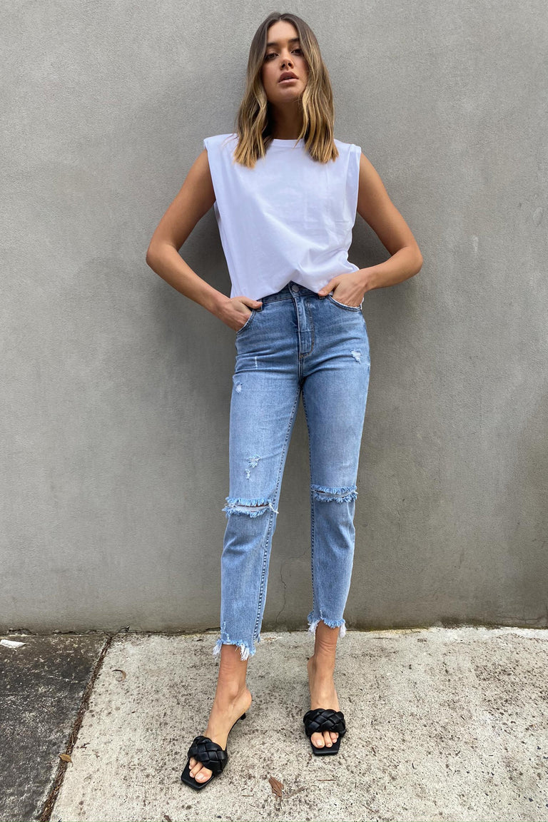 [TEST] Dani Shoulder Detail Tee