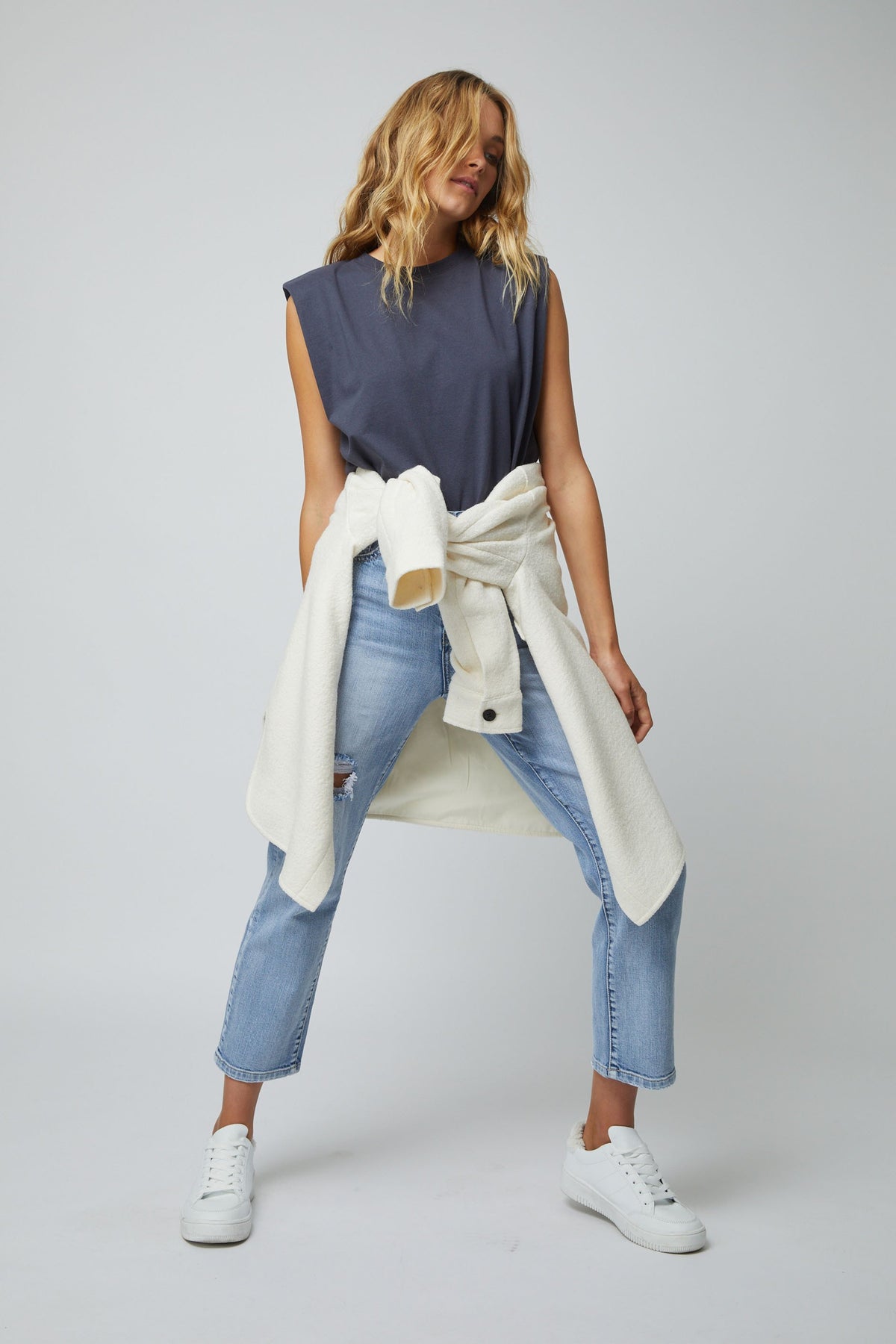 [TEST] Dani Shoulder Detail Tee