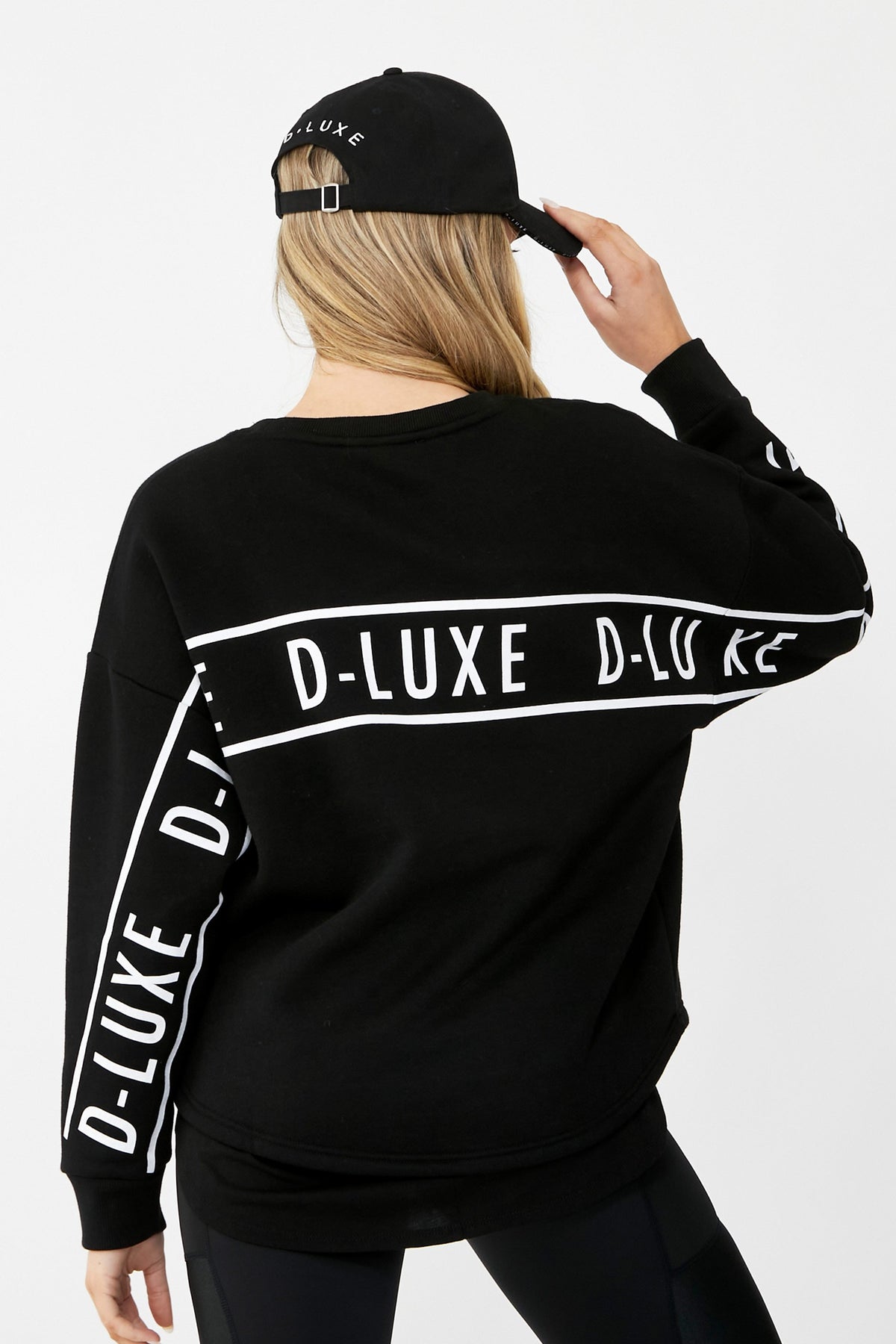 [TEST] D-Luxe Wrap Text Sweat