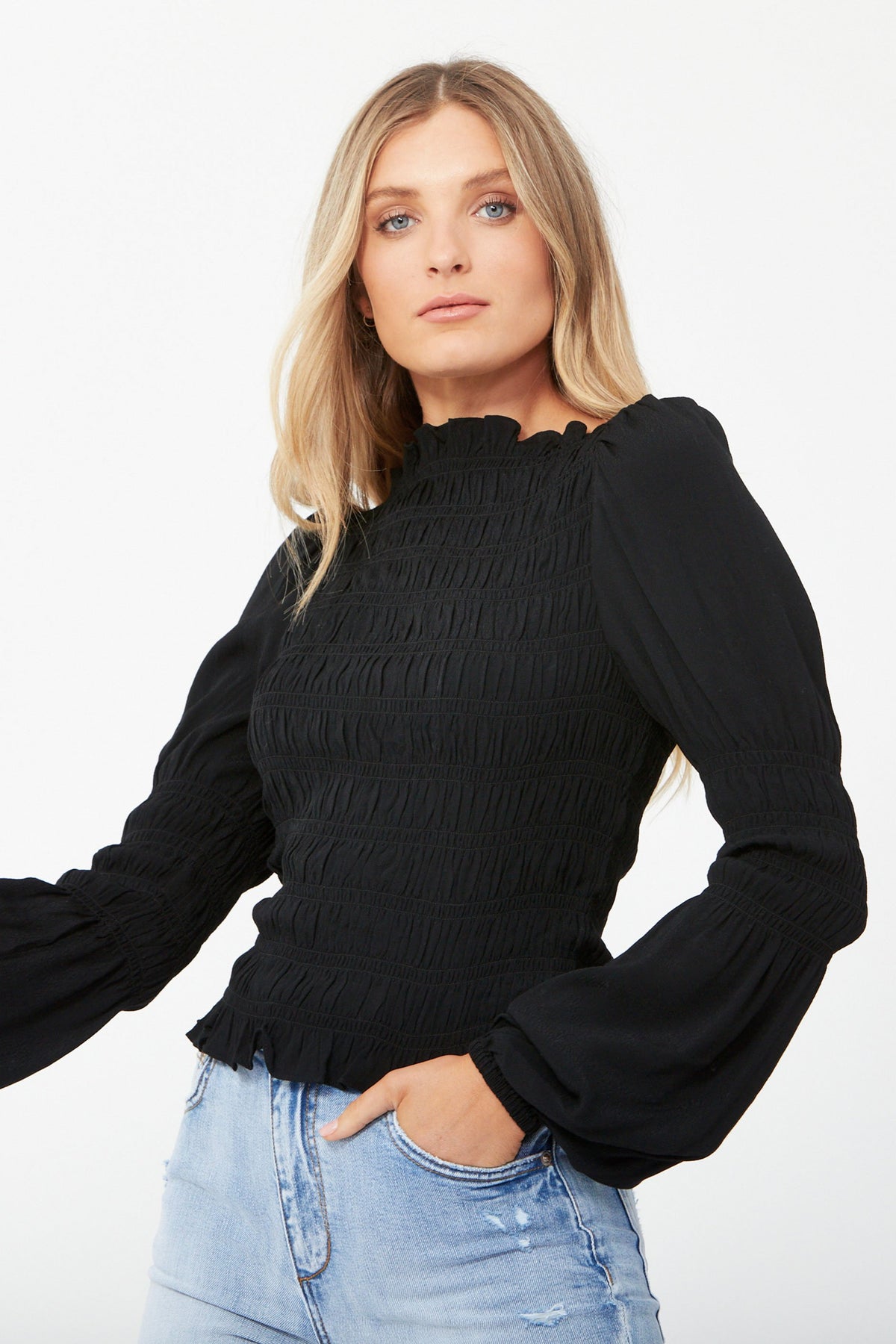 [TEST] Lillian Smocked Blouse