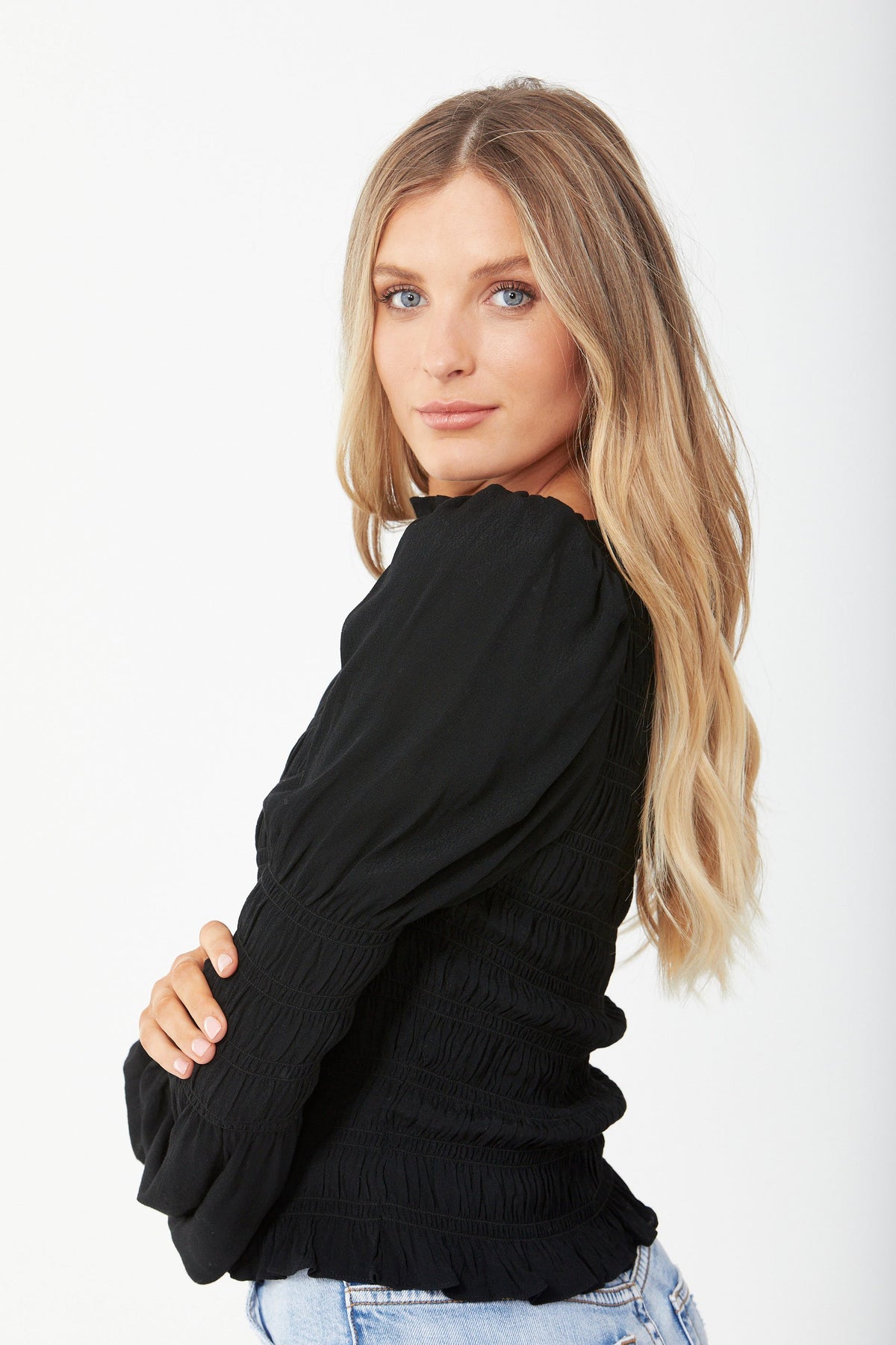[TEST] Lillian Smocked Blouse