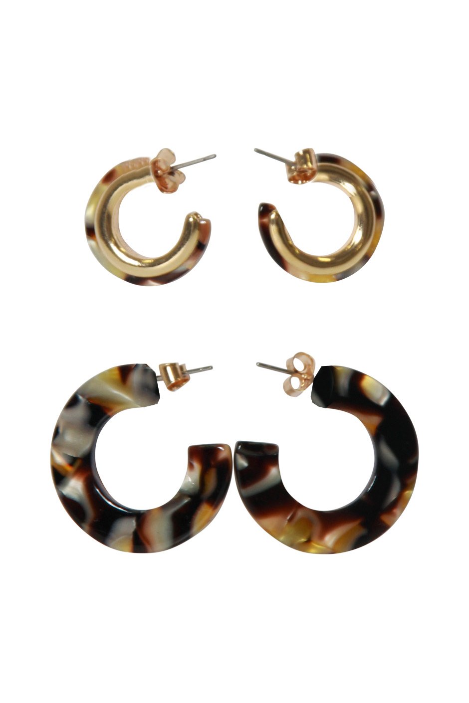 [TEST] Ivana 2 Pack Hoop Earrings