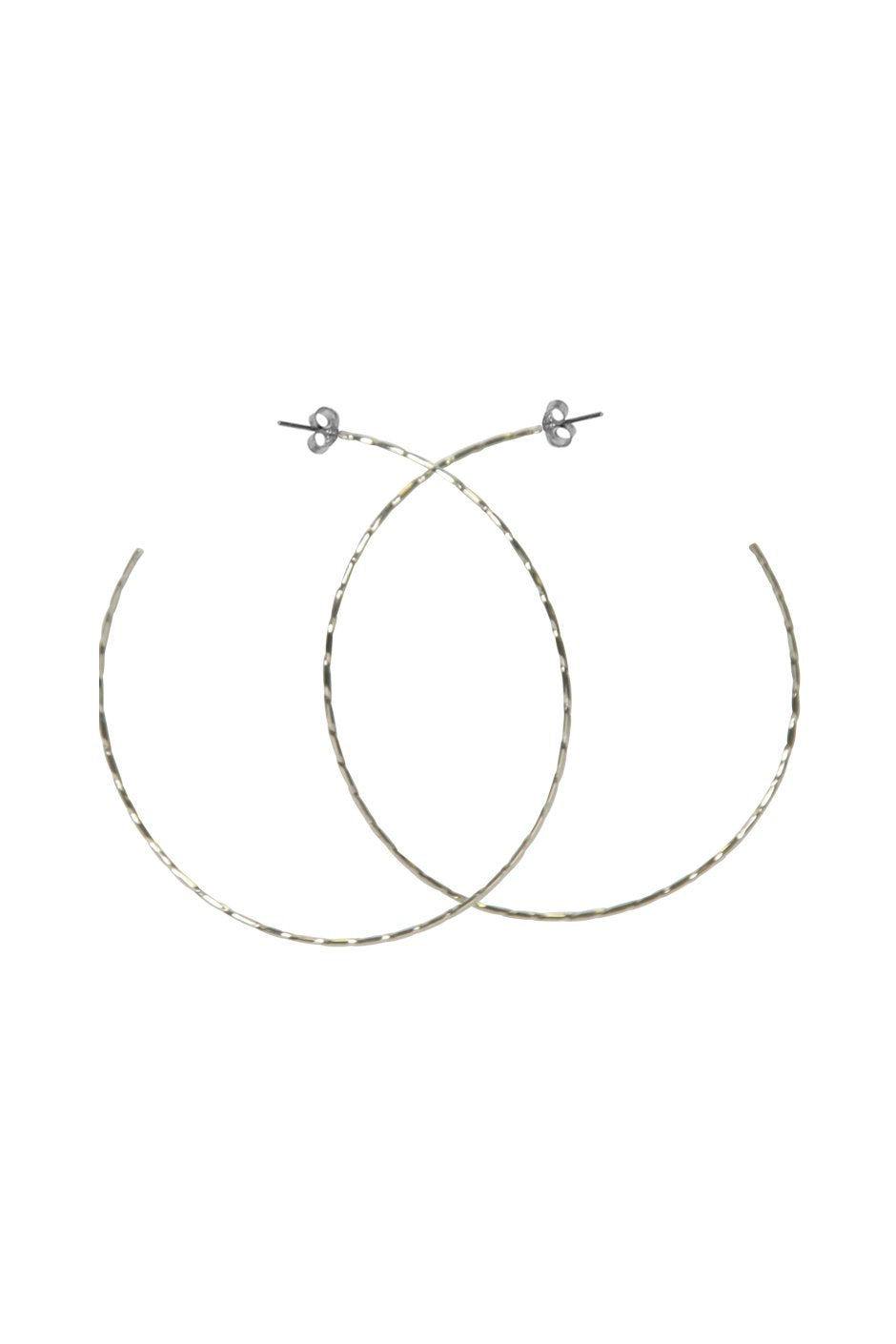 [TEST] Irene Textured Hoop Earrings