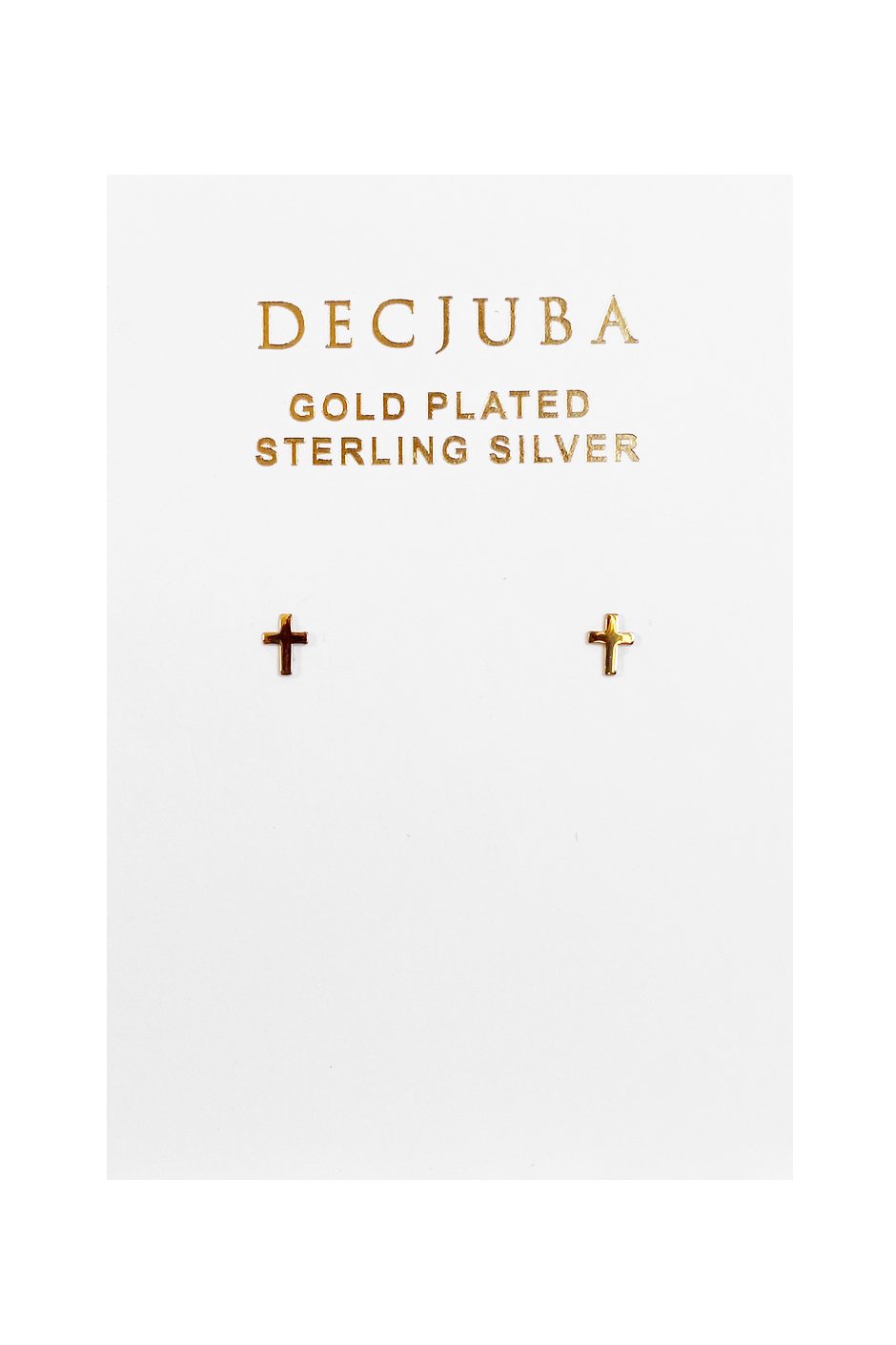 [TEST] Cross Stud Earrings